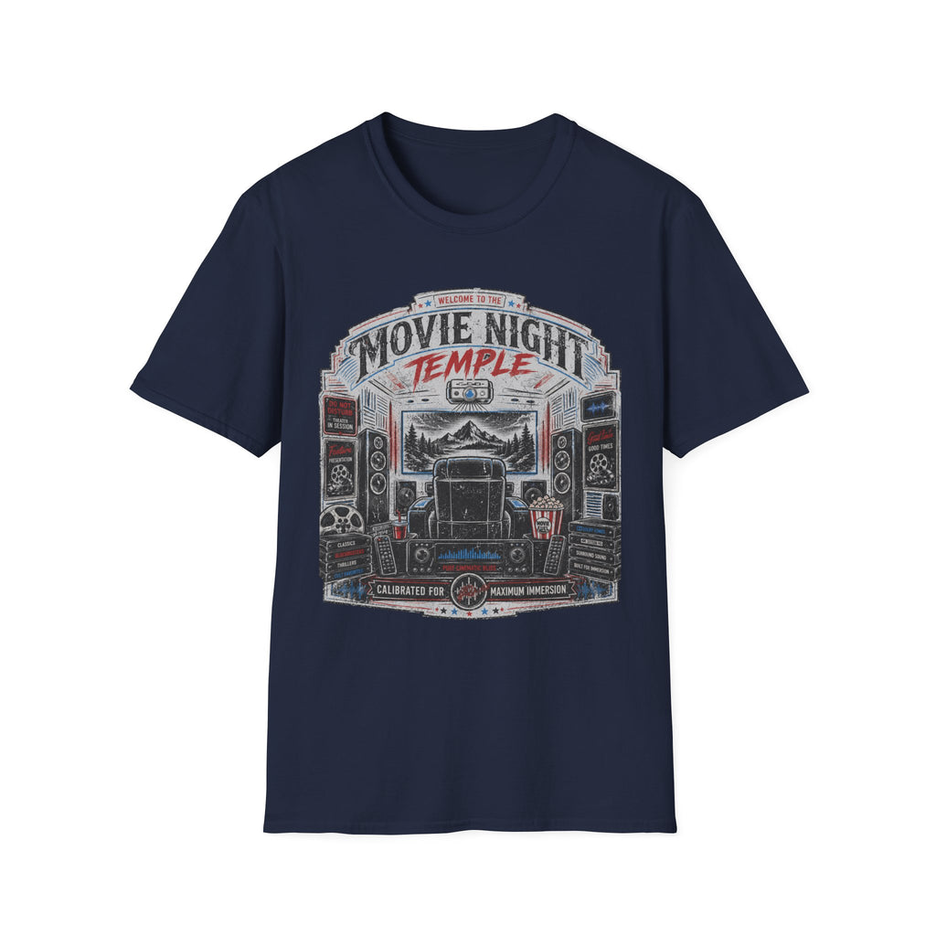 Movie Night Temple T‑Shirt