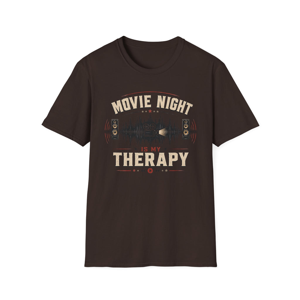 Movie Night Is My Therapy II T-Shirt