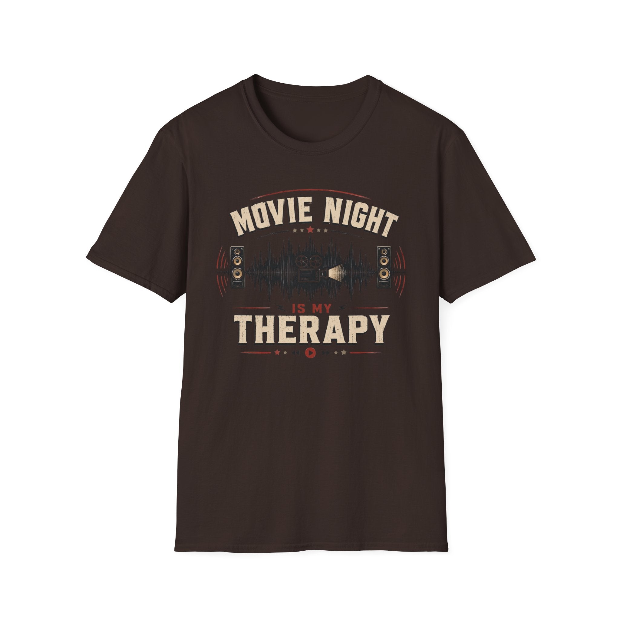 Movie Night Is My Therapy II T-Shirt