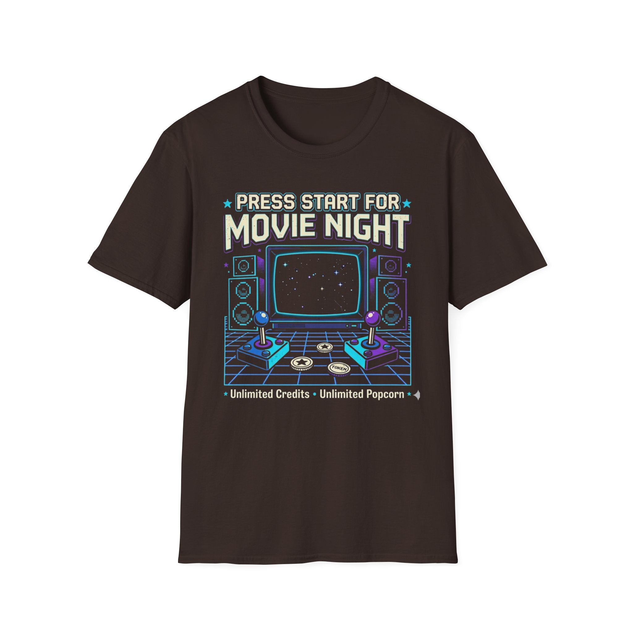 Press Start for Movie Night T-Shirt