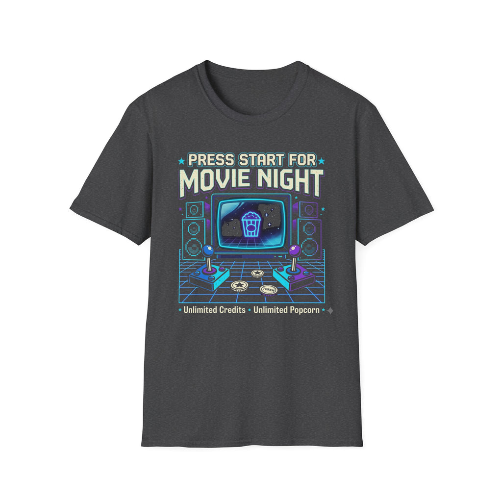 Press Start for Movie Night T-Shirt