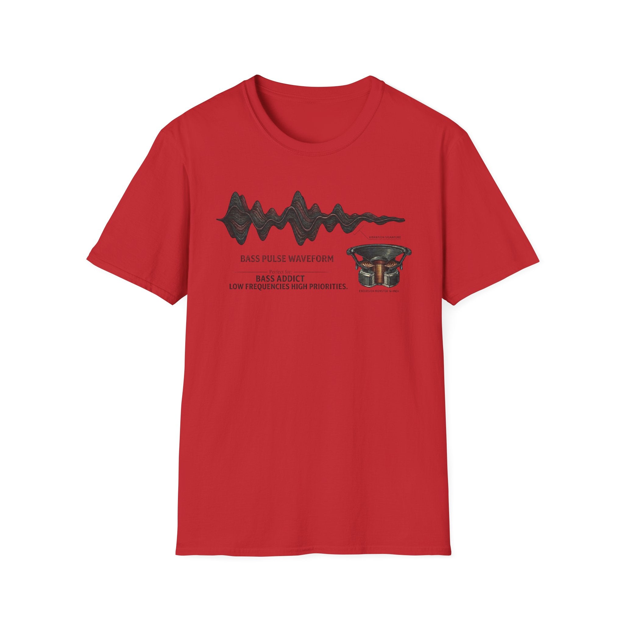 Bass Pulse Waveform T-Shirt