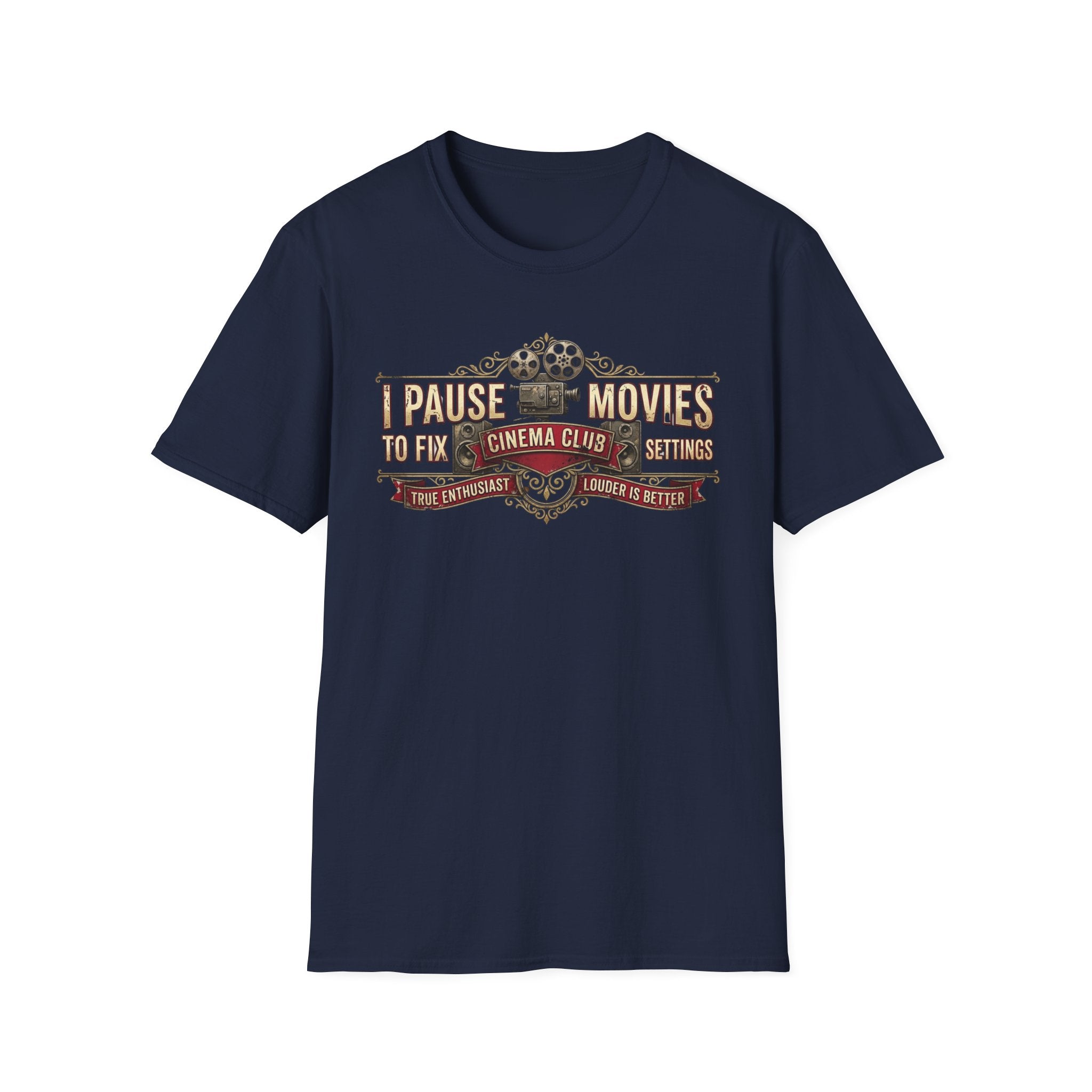 Pause Movies to Fix Settings T-Shirt