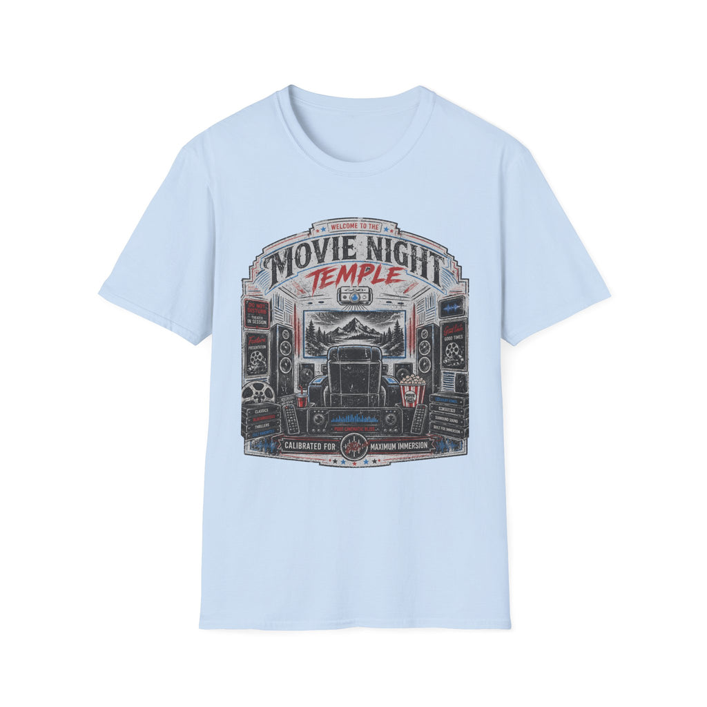 Movie Night Temple T‑Shirt