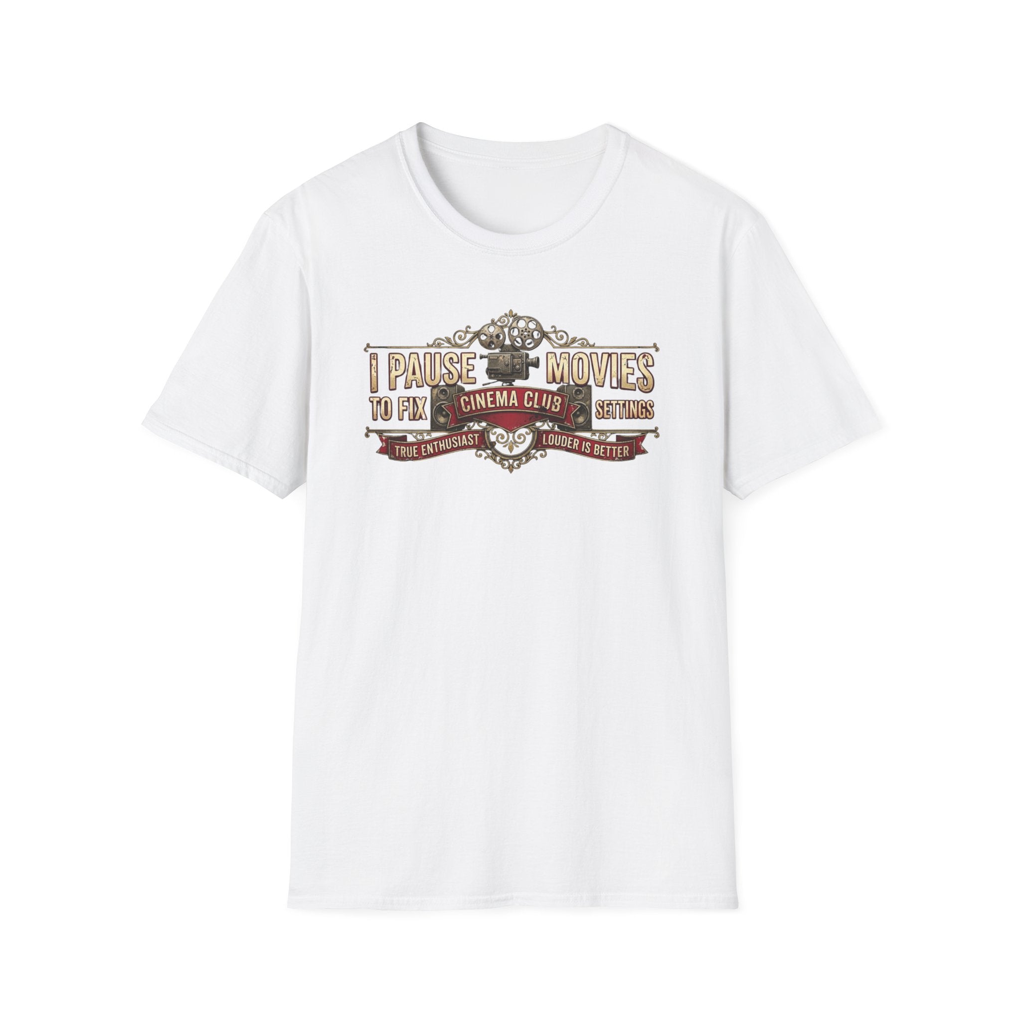 Pause Movies to Fix Settings T-Shirt