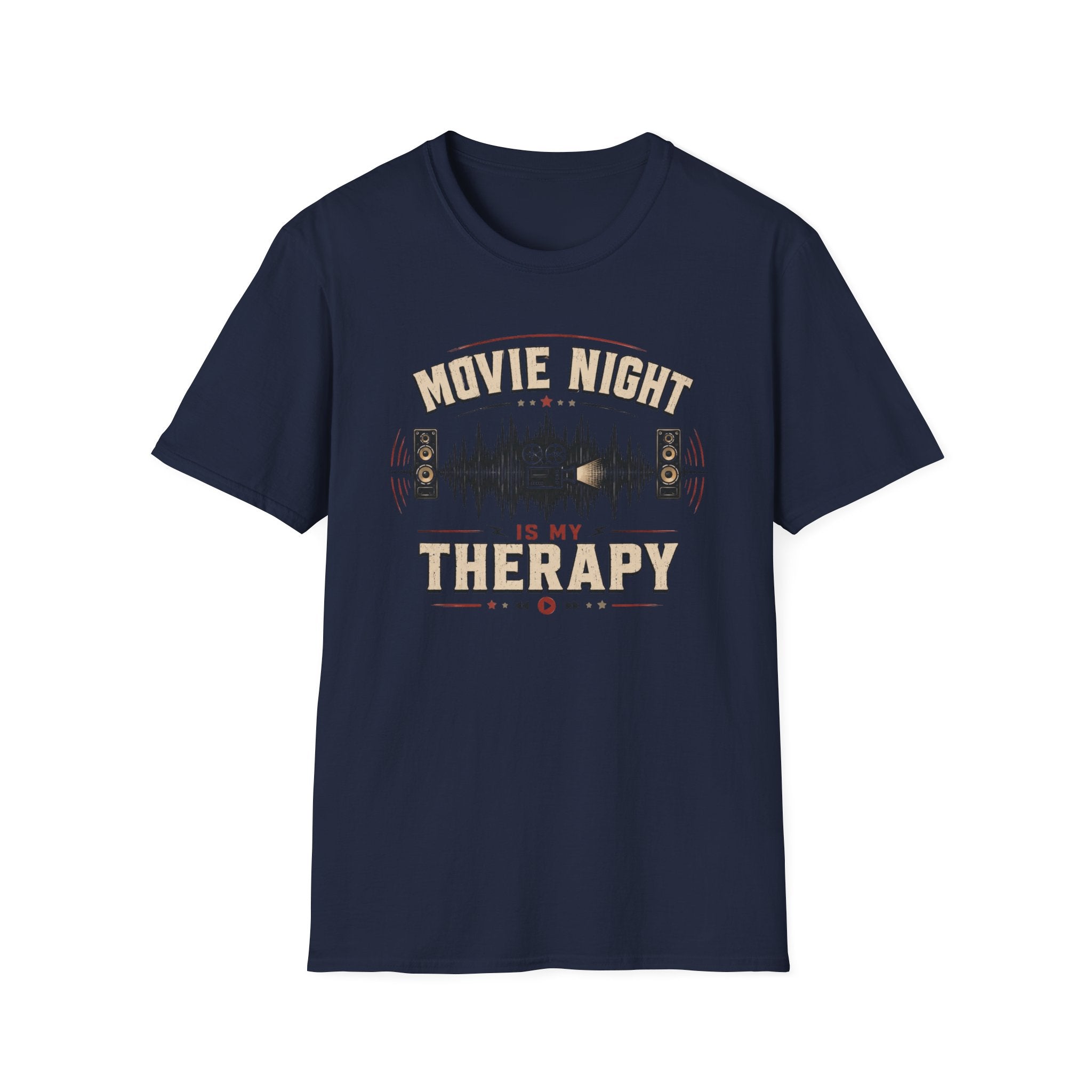 Movie Night Is My Therapy II T-Shirt