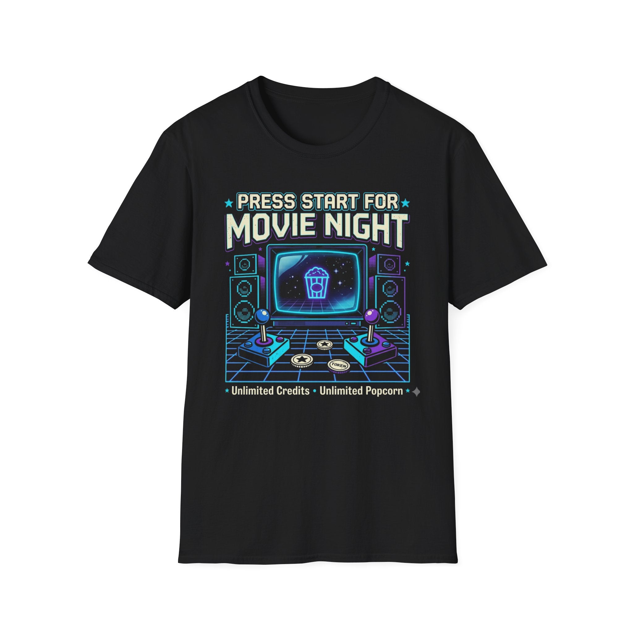 Press Start for Movie Night T-Shirt