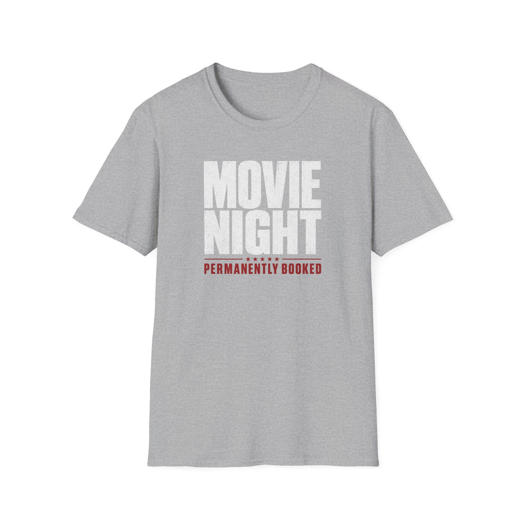 Movie Night Permanently Booked T-Shirt