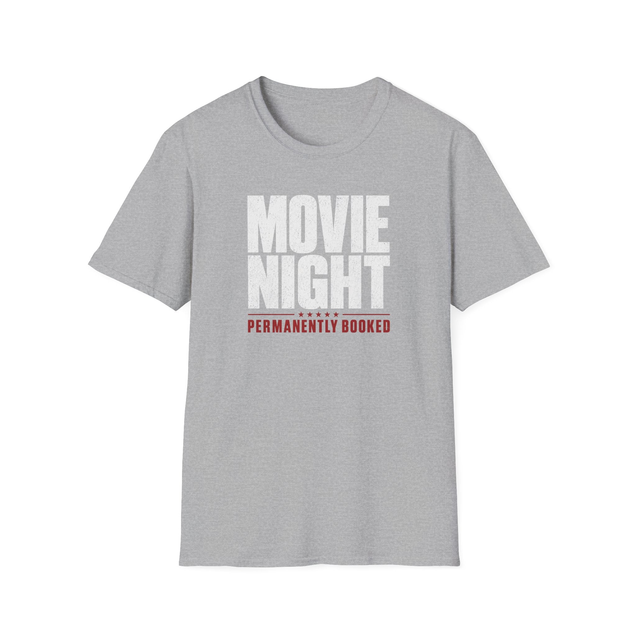 Movie Night Permanently Booked T-Shirt