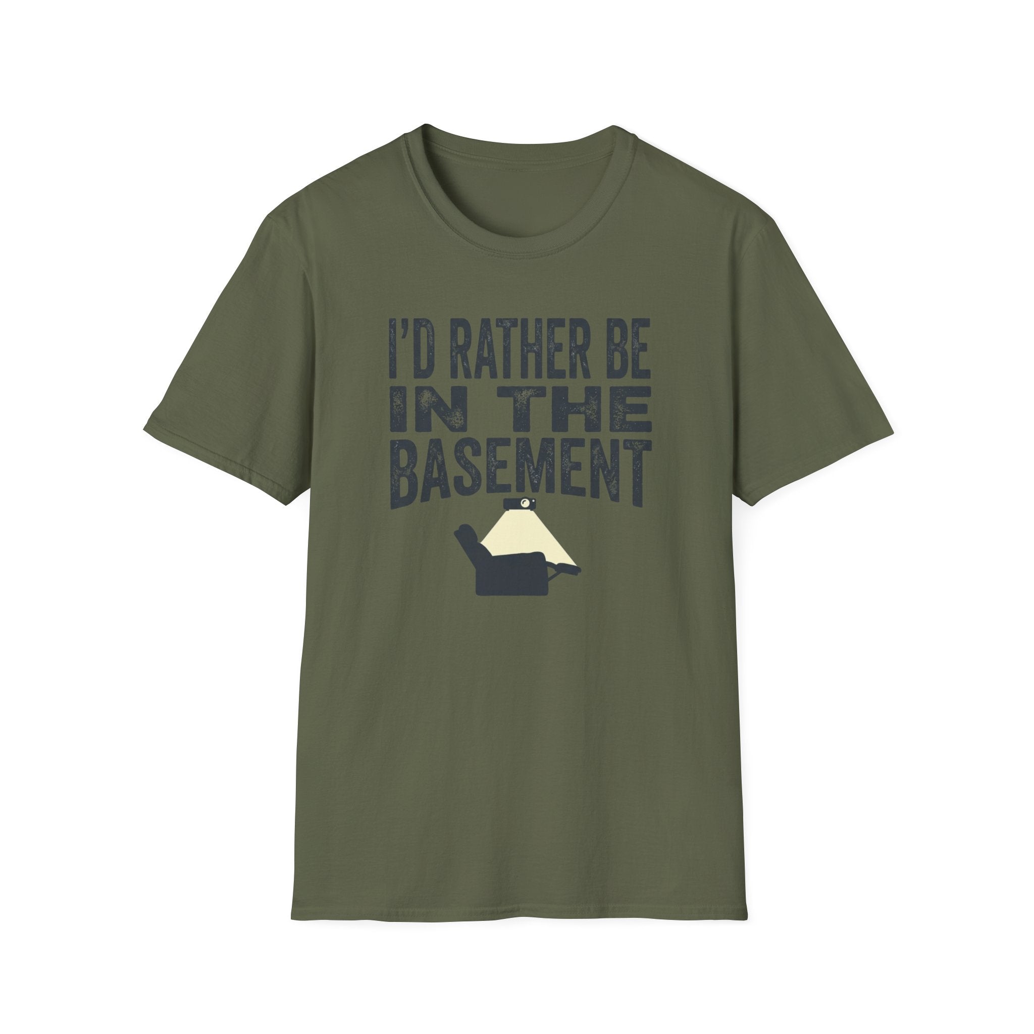 I'd Rather Be In The Basement T-Shirt