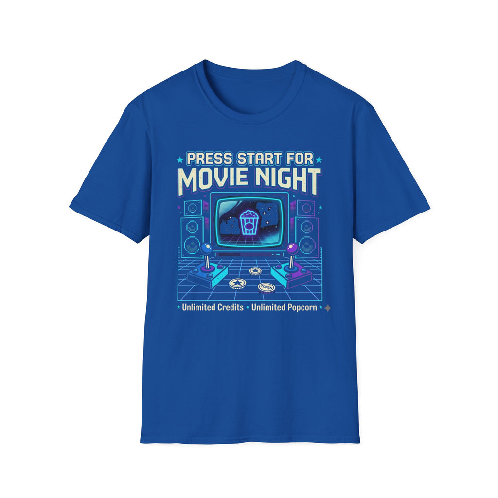 Press Start for Movie Night T-Shirt