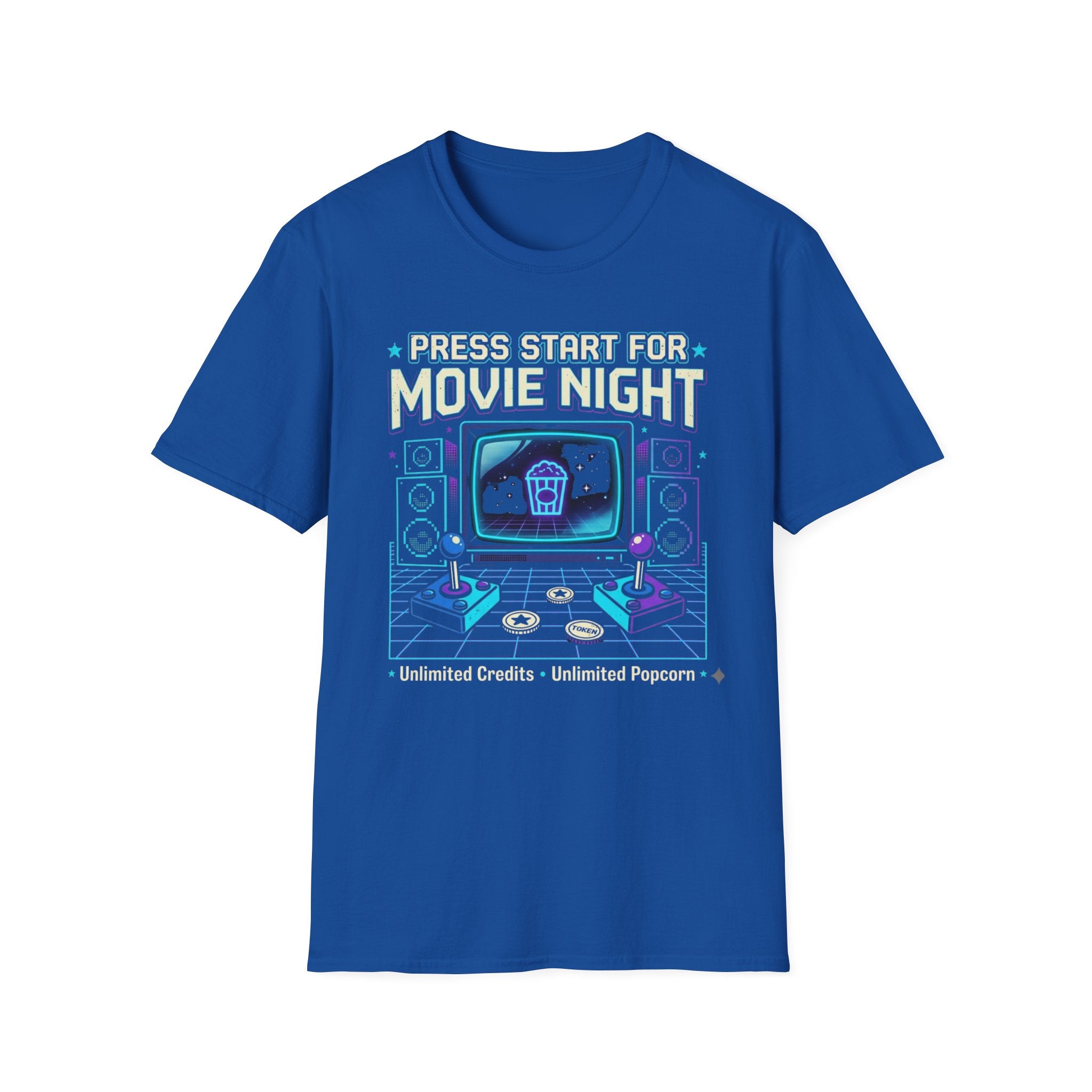 Press Start for Movie Night T-Shirt