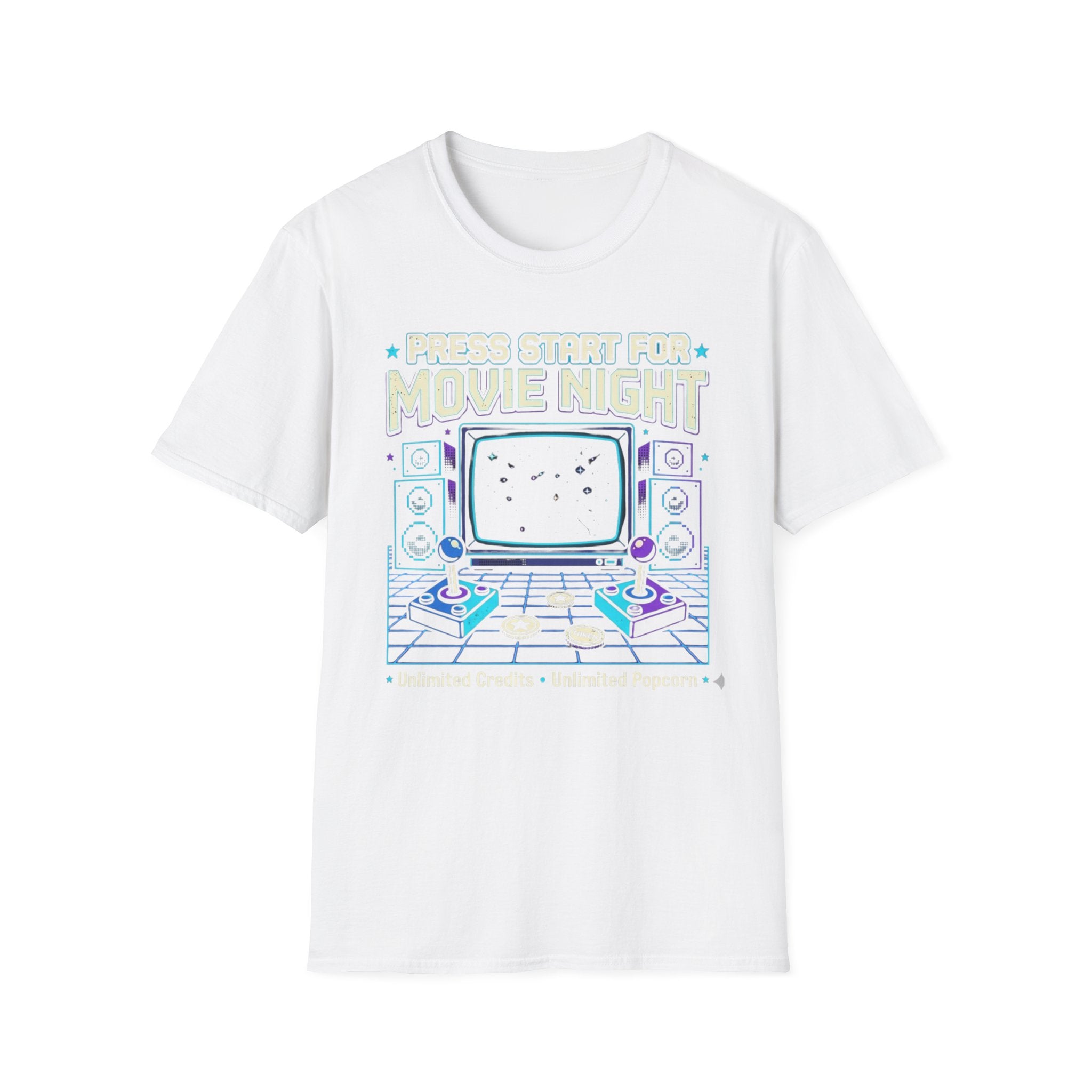 Press Start for Movie Night T-Shirt