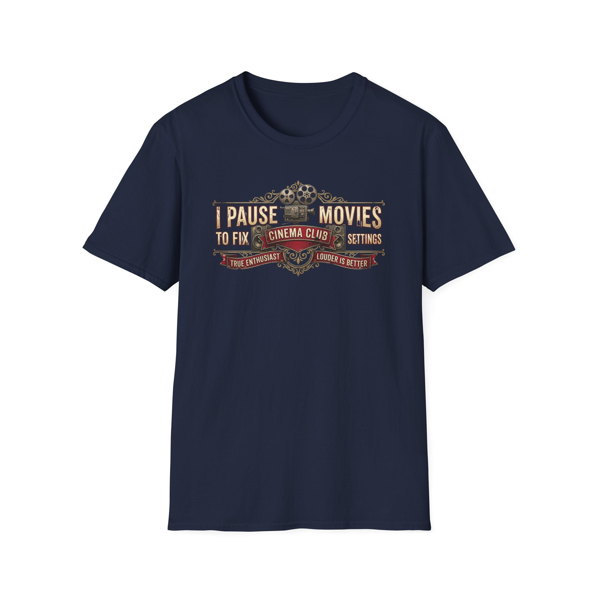Pause Movies to Fix Settings T-Shirt