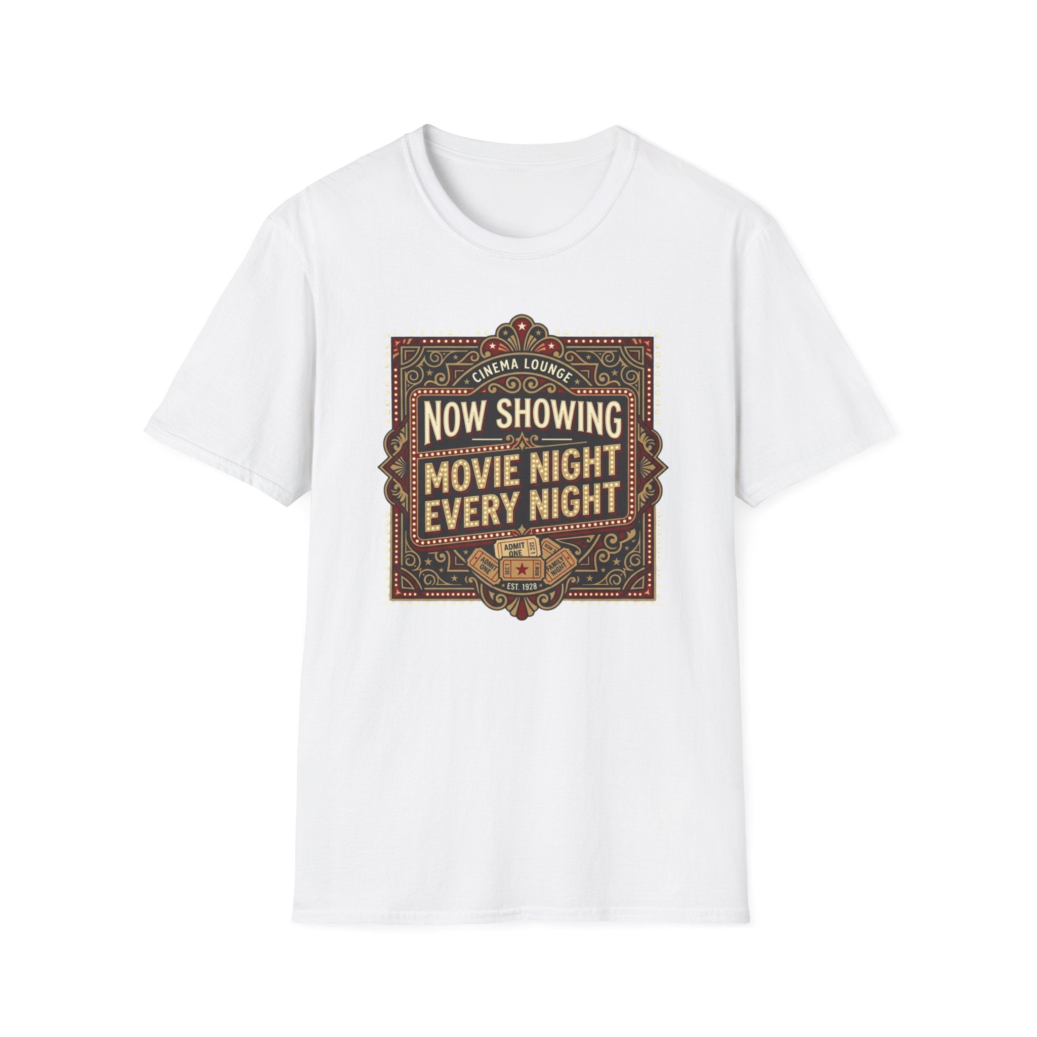 Now Showing Movie Night T‑Shirt