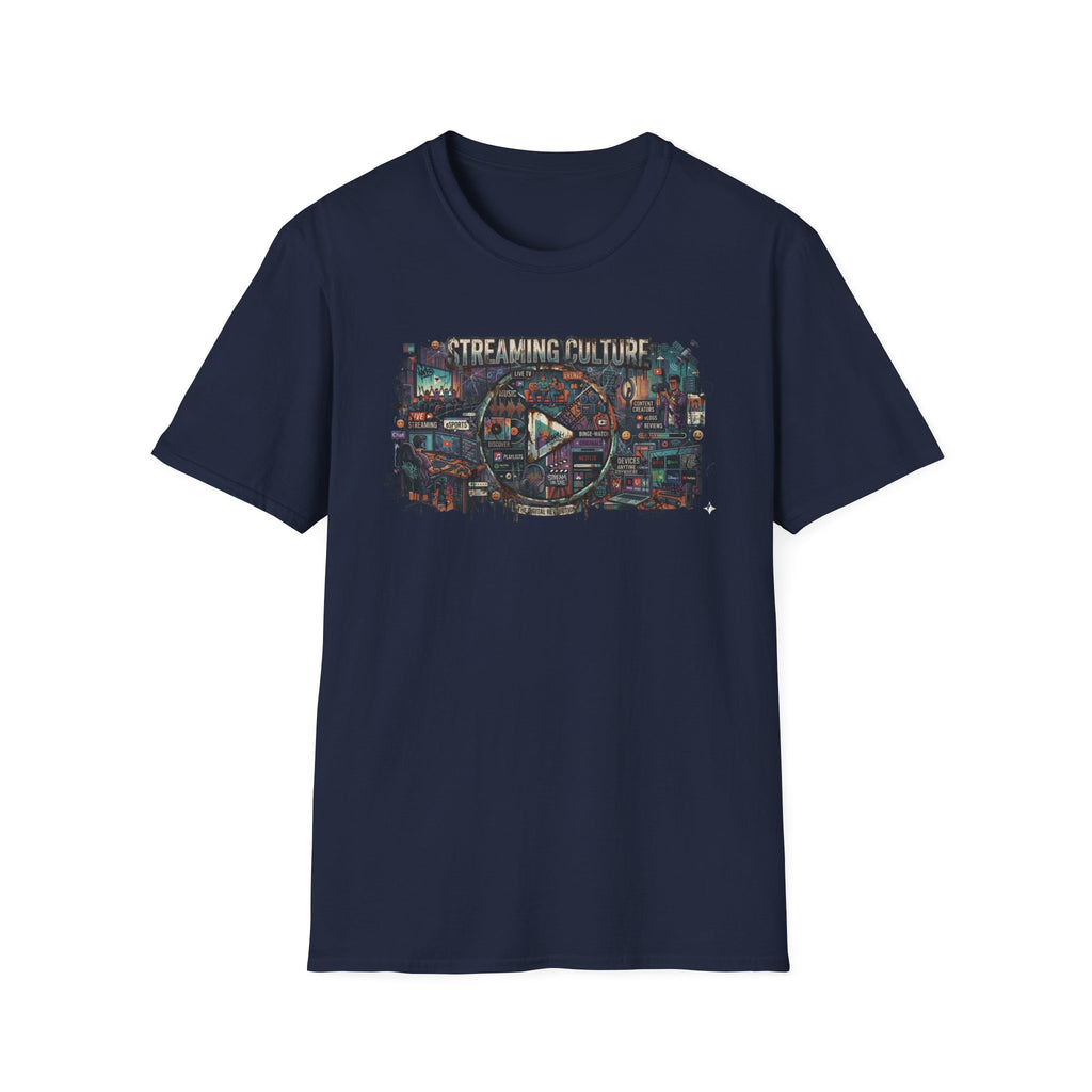 Streaming Culture Play Button T-Shirt