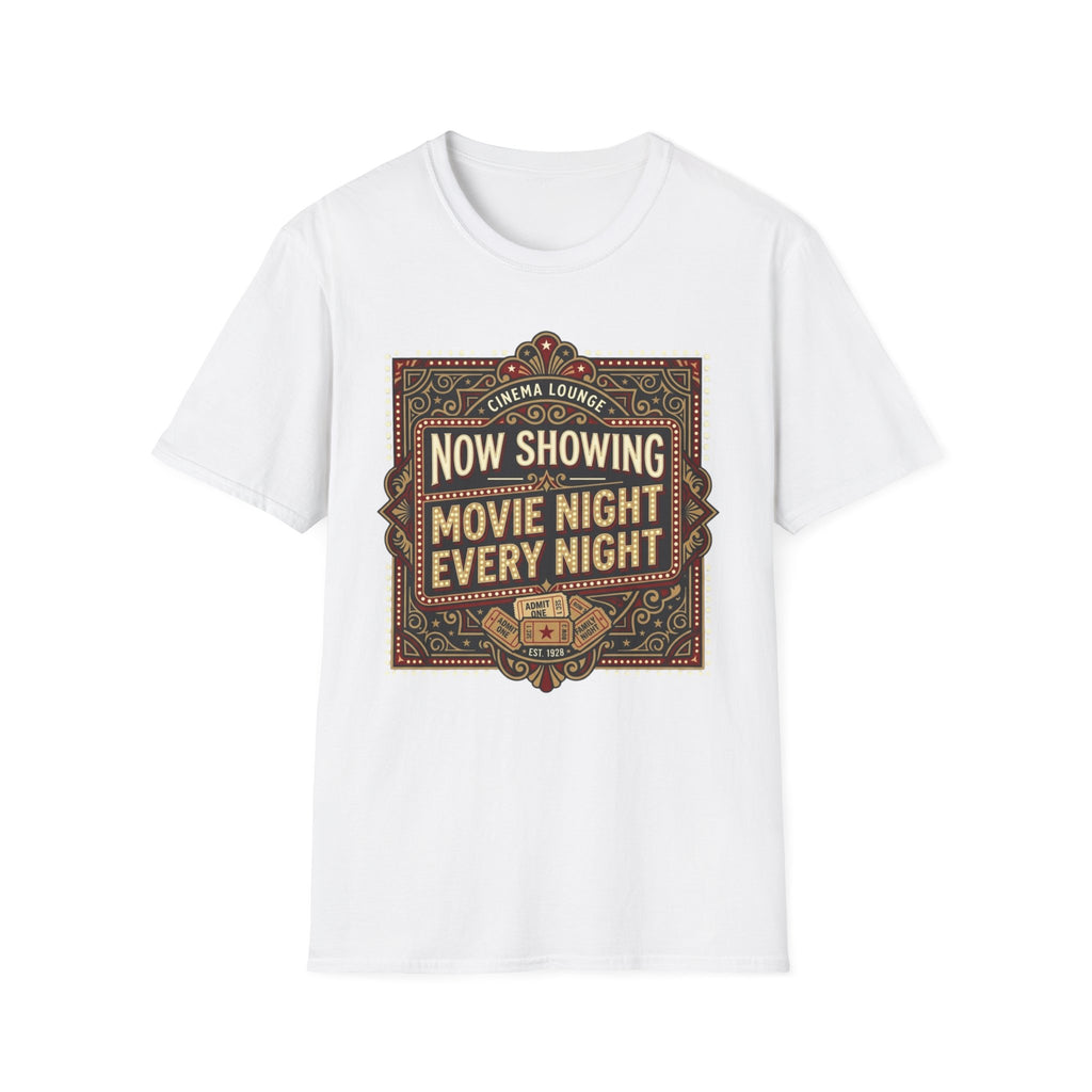 Now Showing Movie Night T‑Shirt