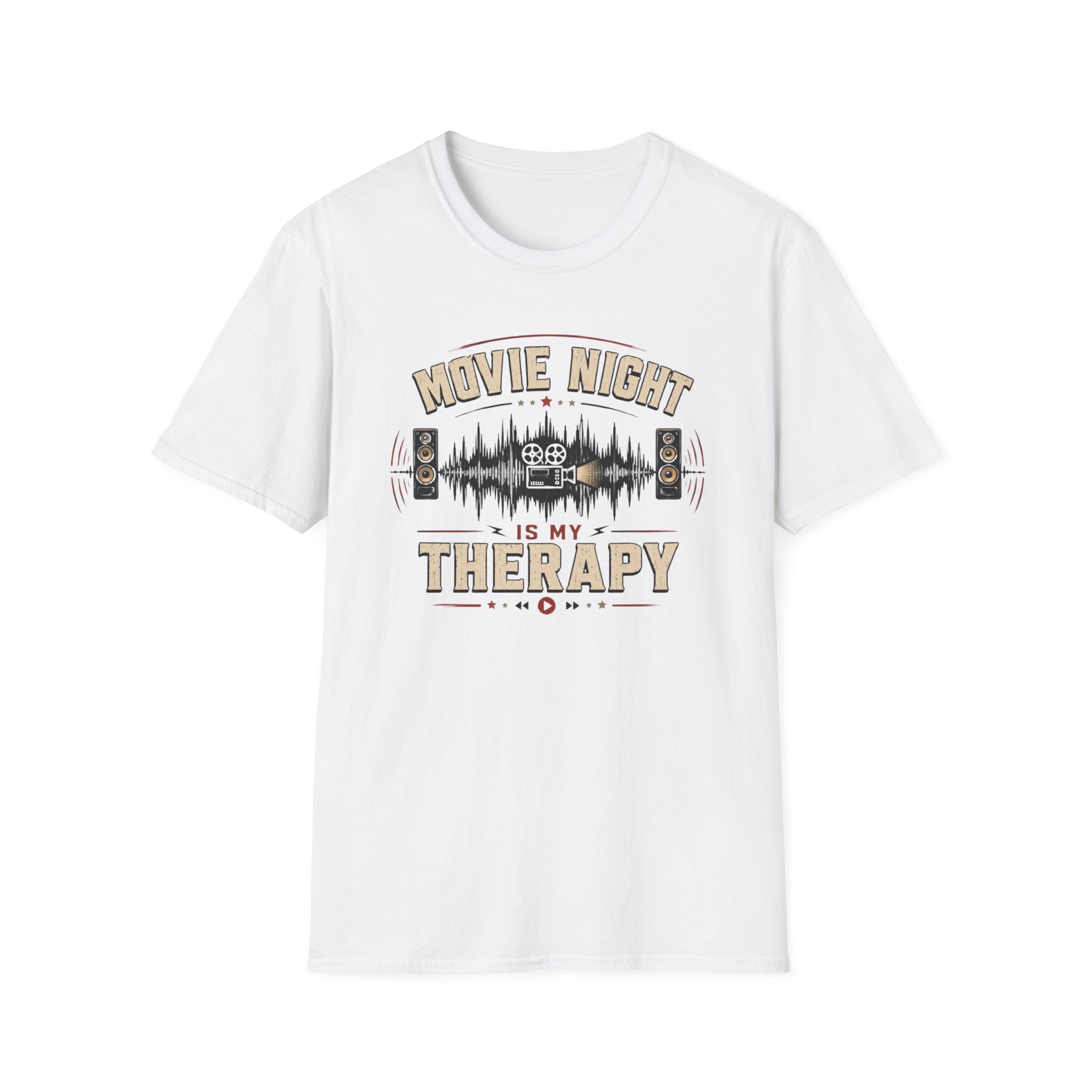 Movie Night Is My Therapy II T-Shirt