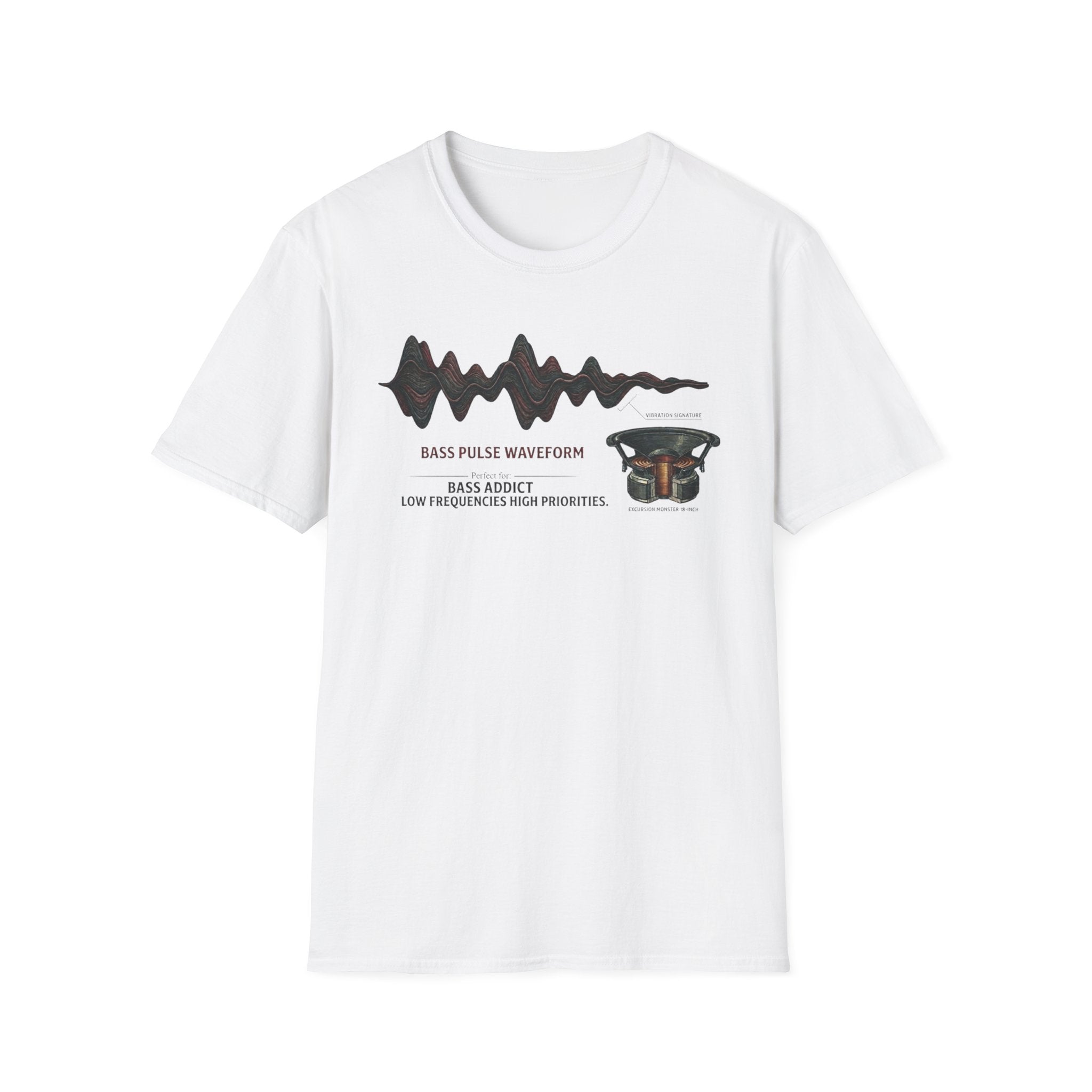 Bass Pulse Waveform T-Shirt