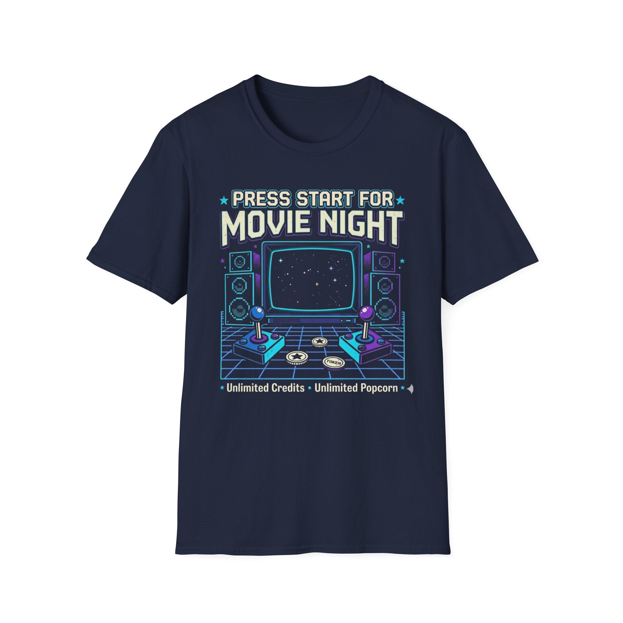 Press Start for Movie Night T-Shirt
