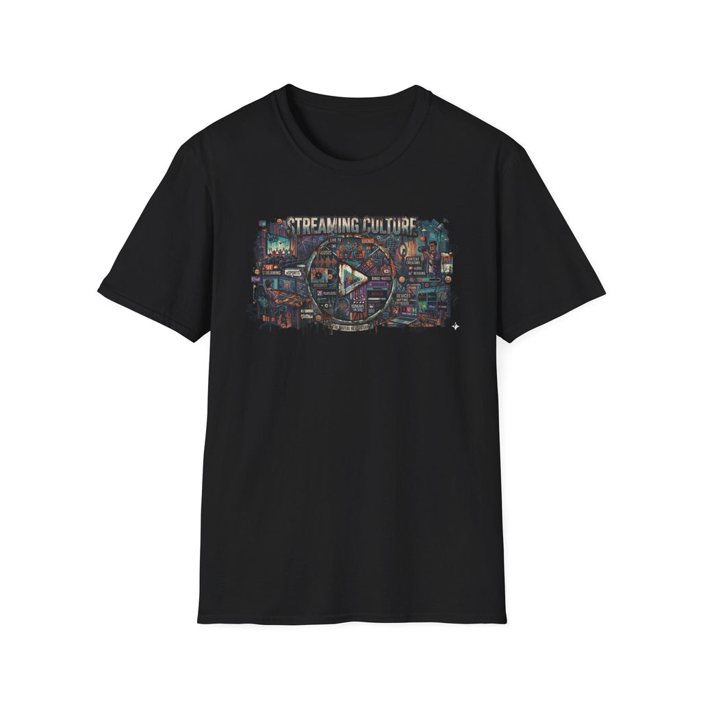 Streaming Culture Play Button T-Shirt