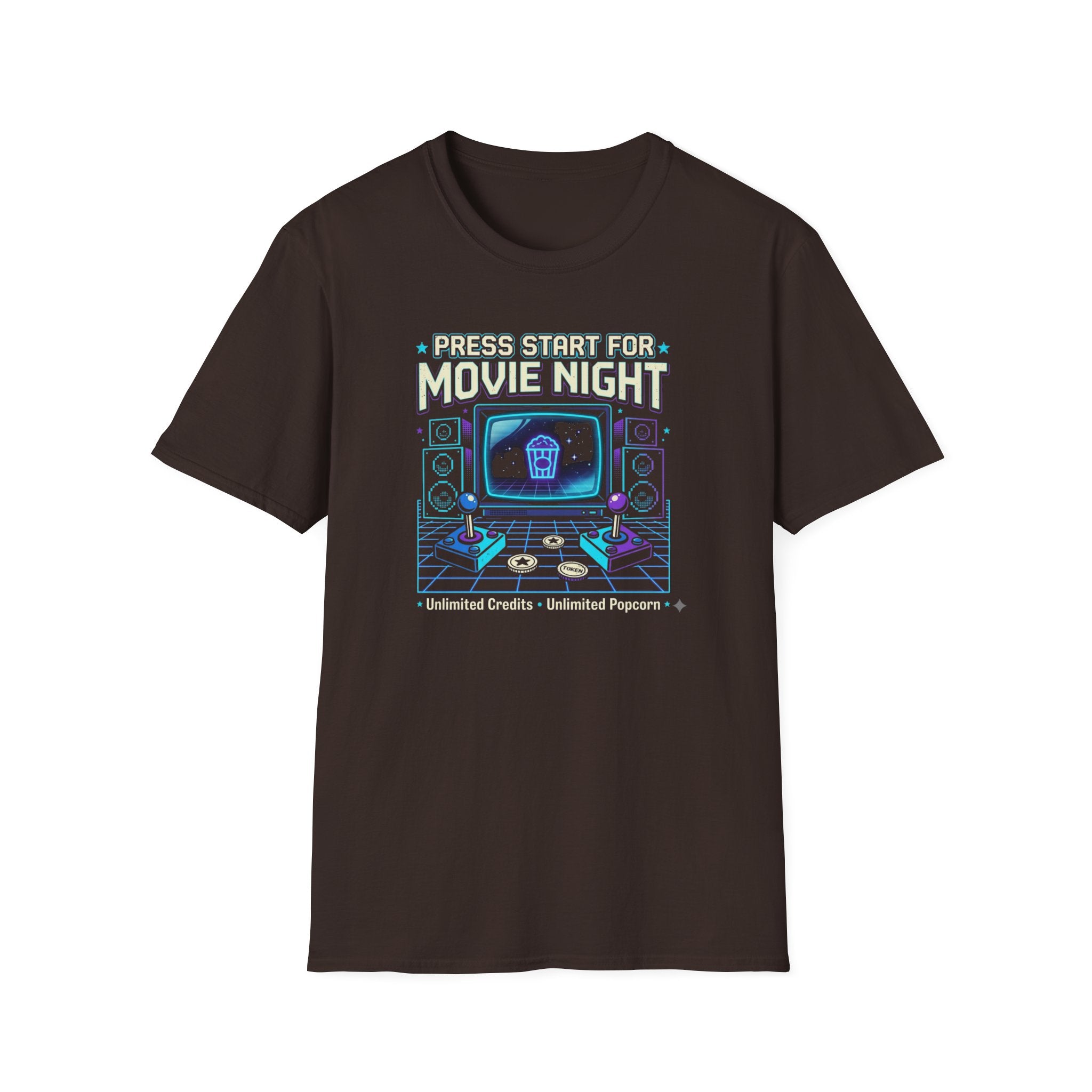 Press Start for Movie Night T-Shirt