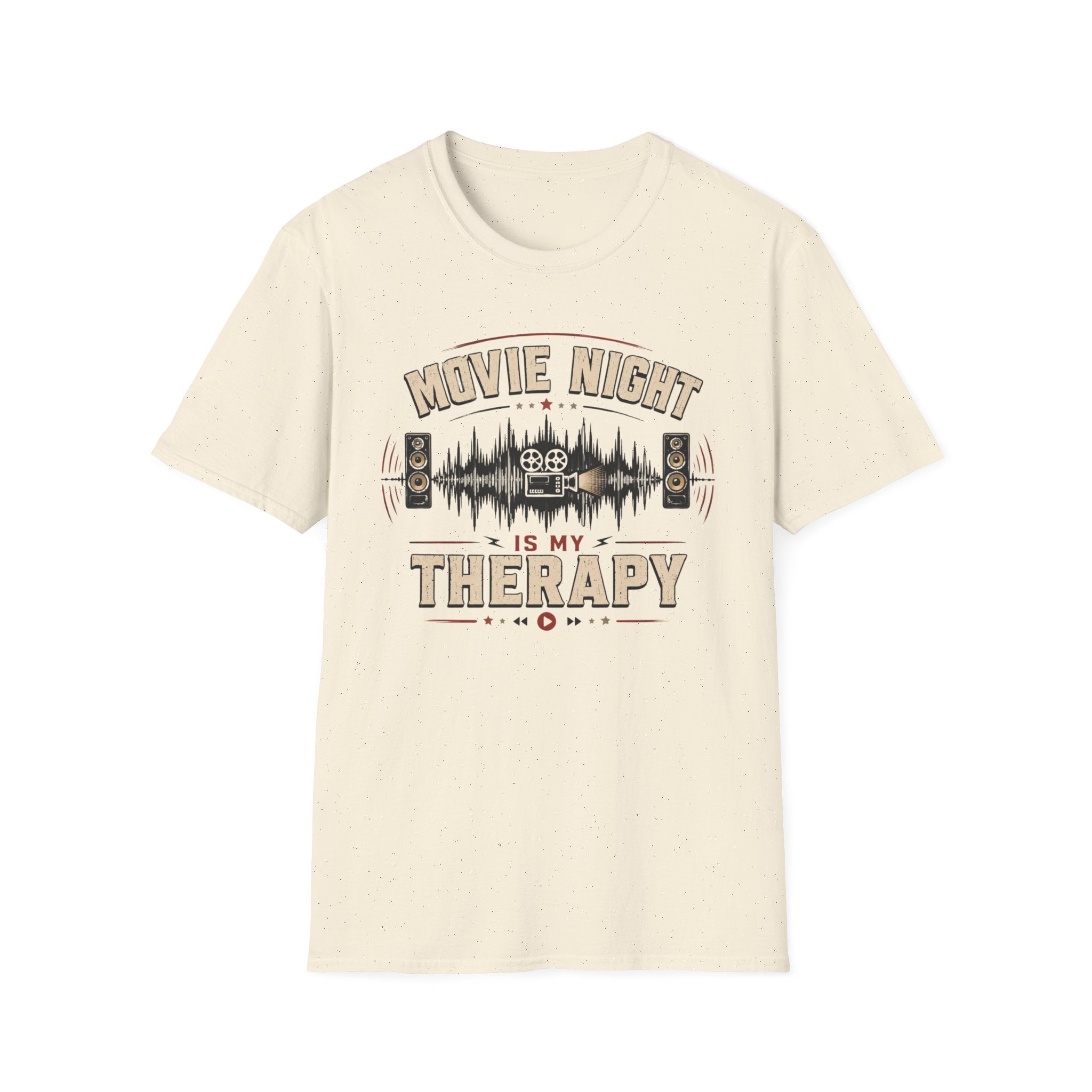 Movie Night Is My Therapy II T-Shirt