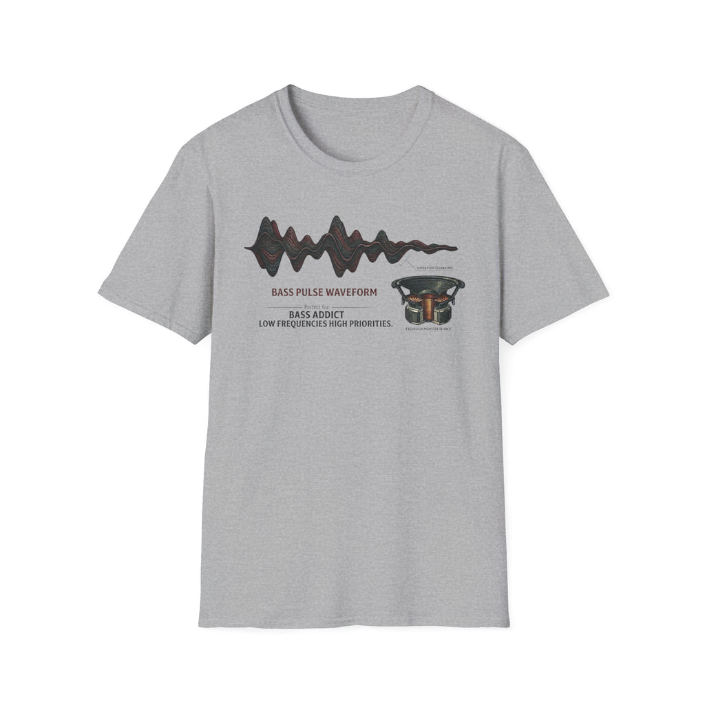 Bass Pulse Waveform T-Shirt