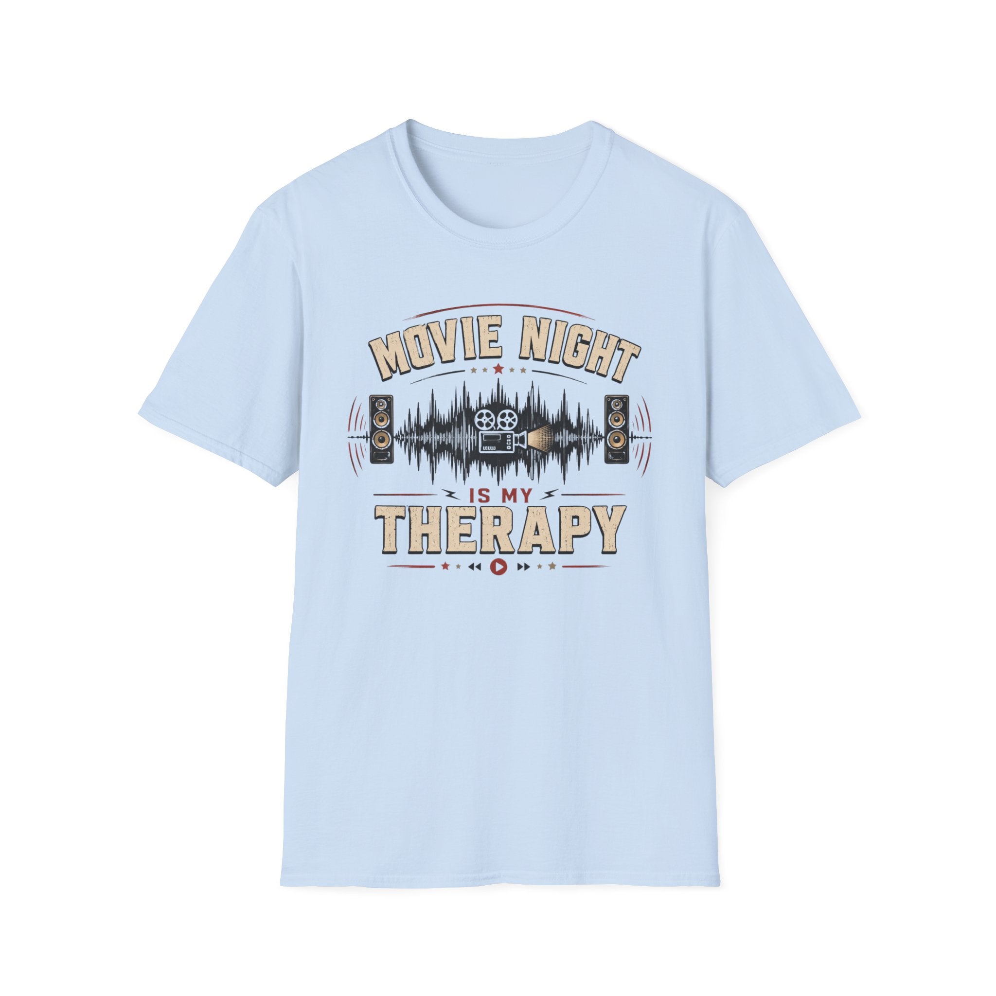 Movie Night Is My Therapy II T-Shirt