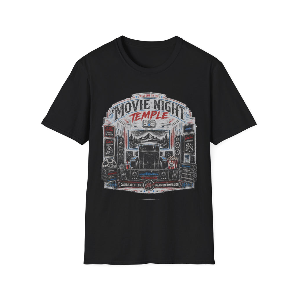 Movie Night Temple T‑Shirt