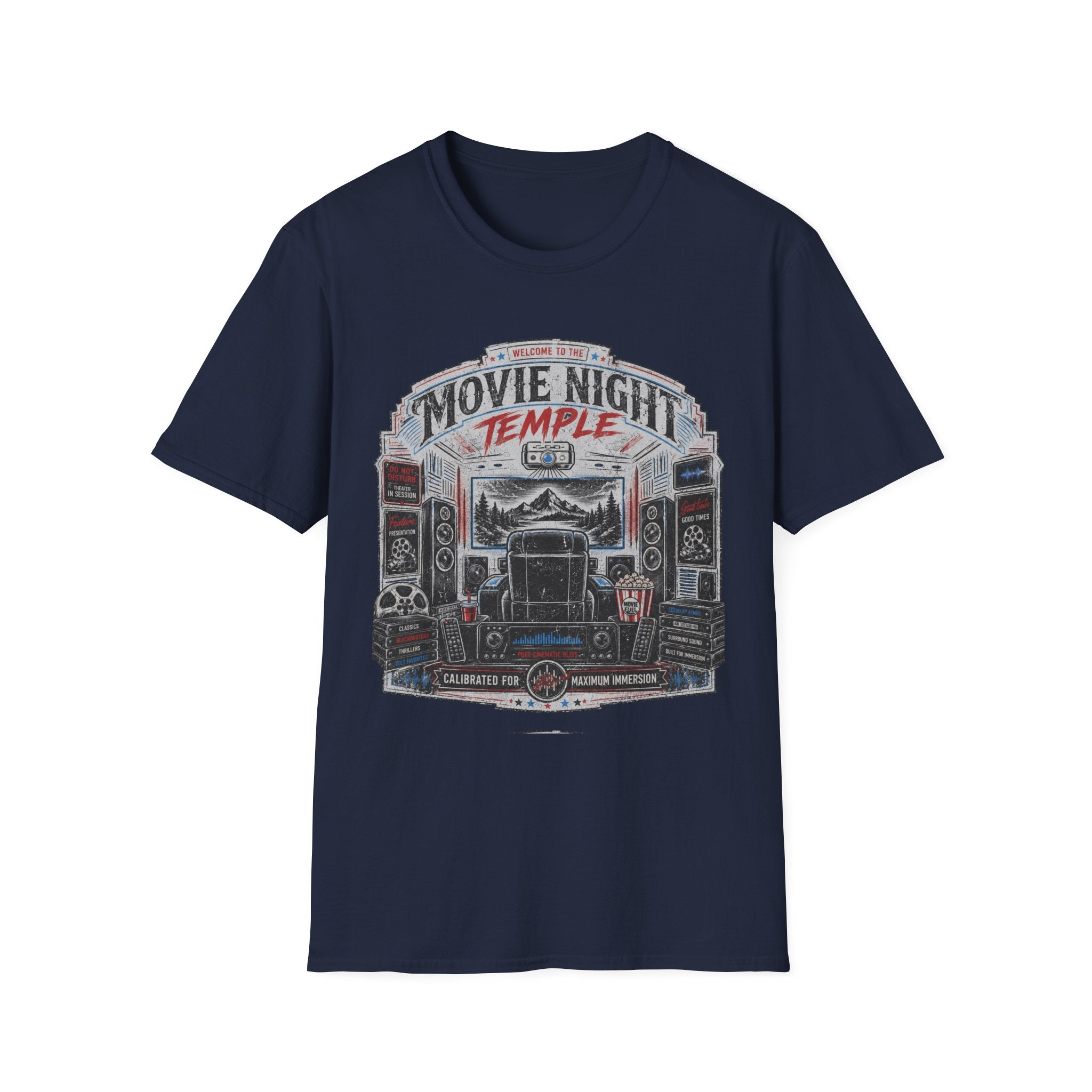 Movie Night Temple T‑Shirt