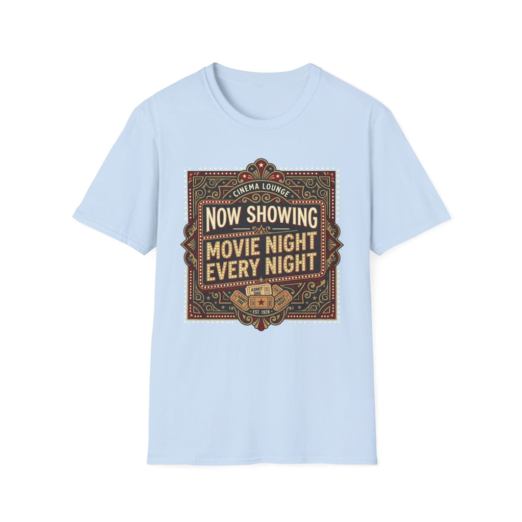 Now Showing Movie Night T‑Shirt