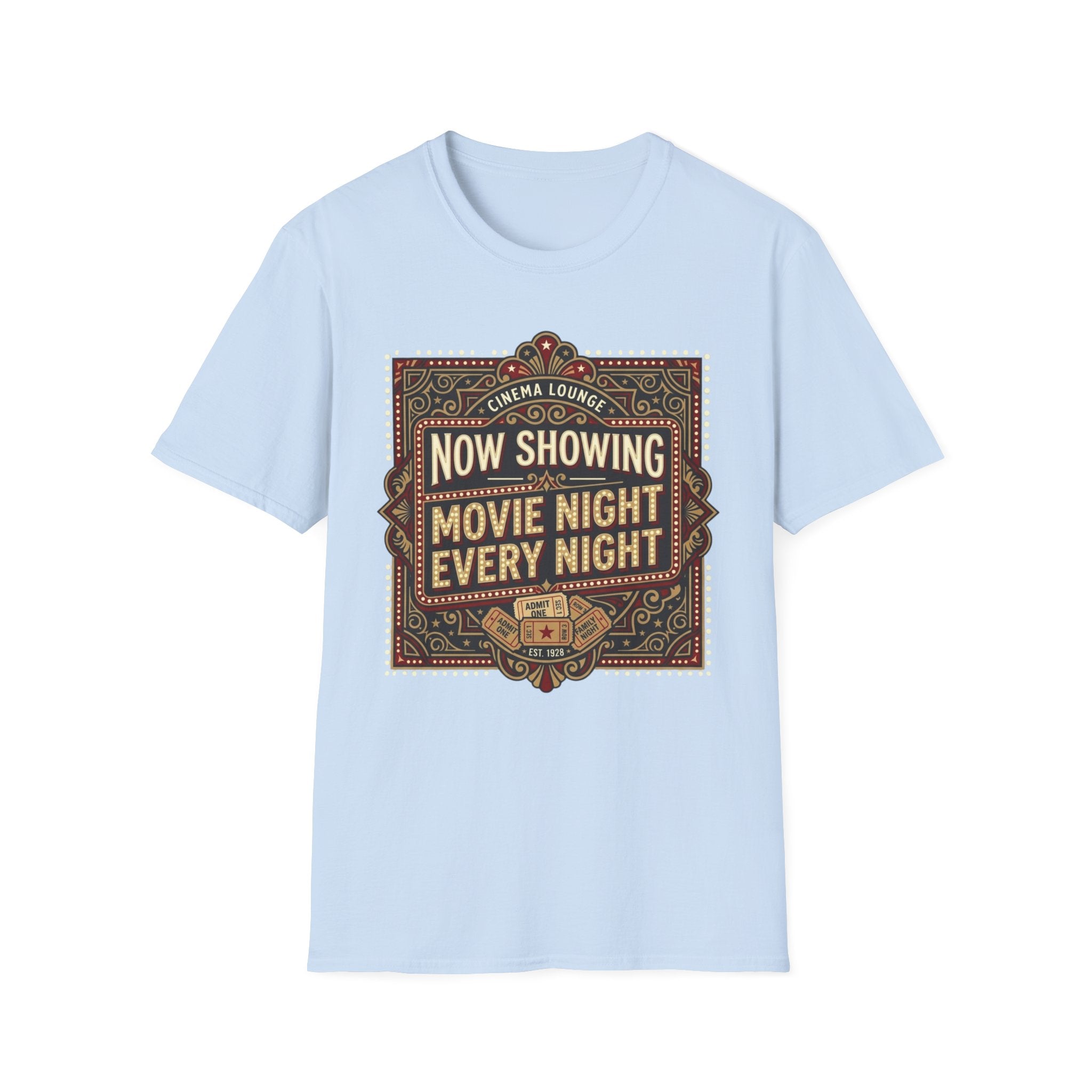 Now Showing Movie Night T‑Shirt