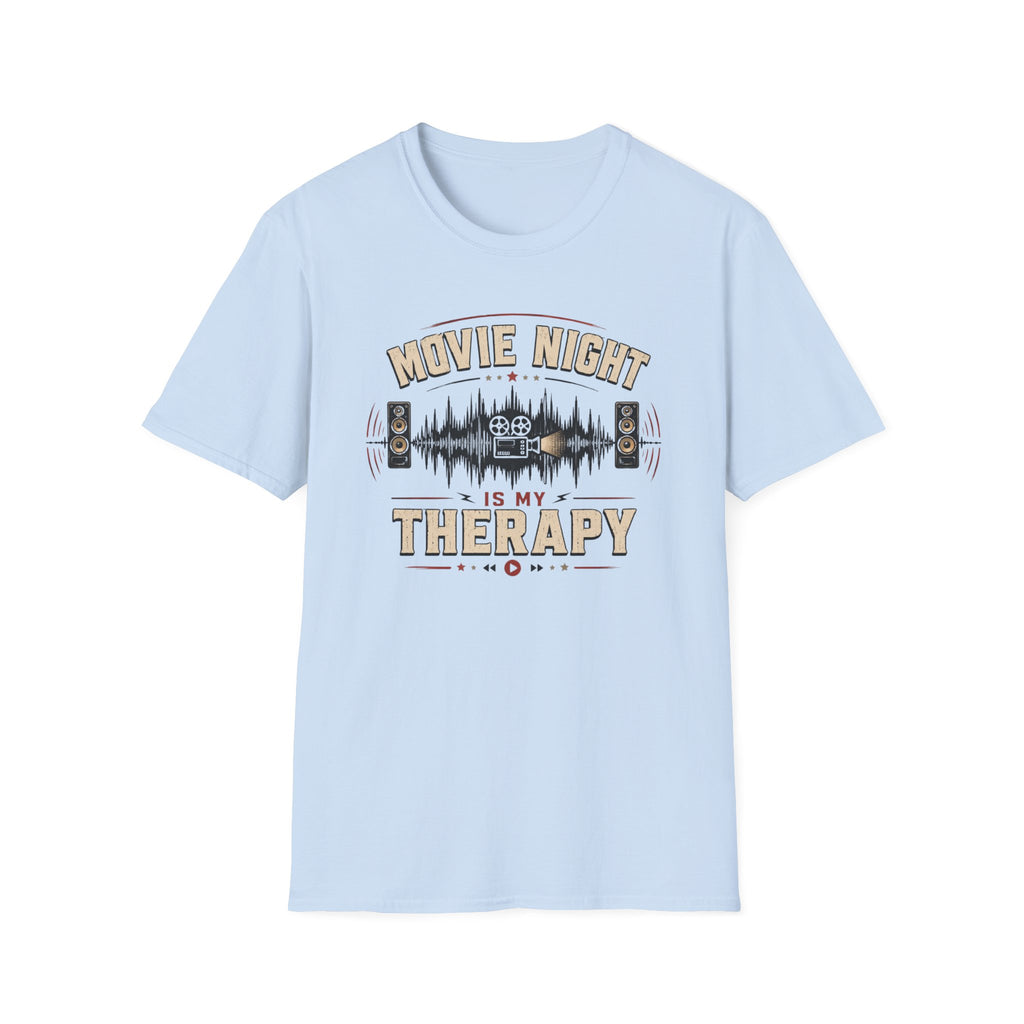 Movie Night Is My Therapy II T-Shirt
