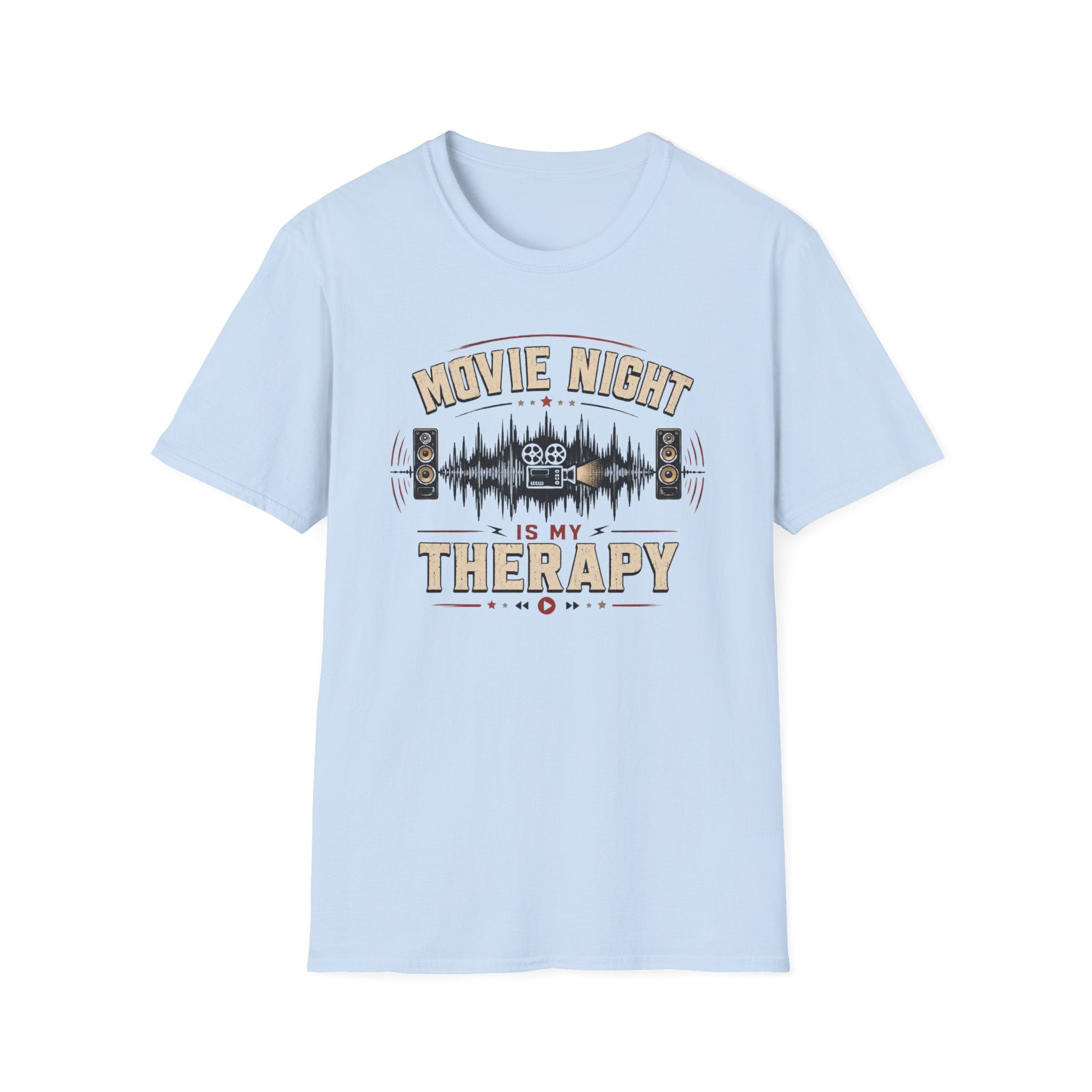 Movie Night Is My Therapy II T-Shirt