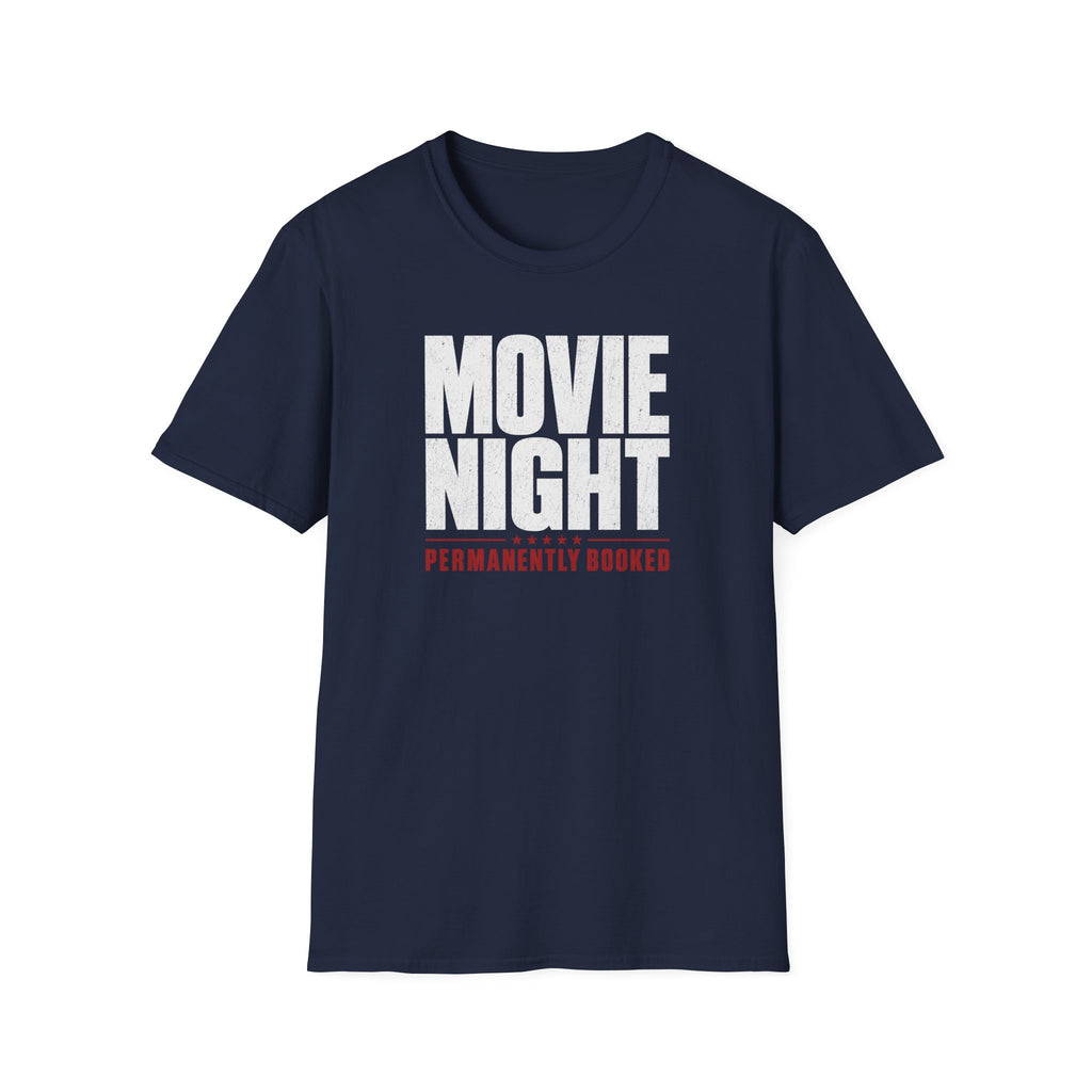 Movie Night Permanently Booked T-Shirt