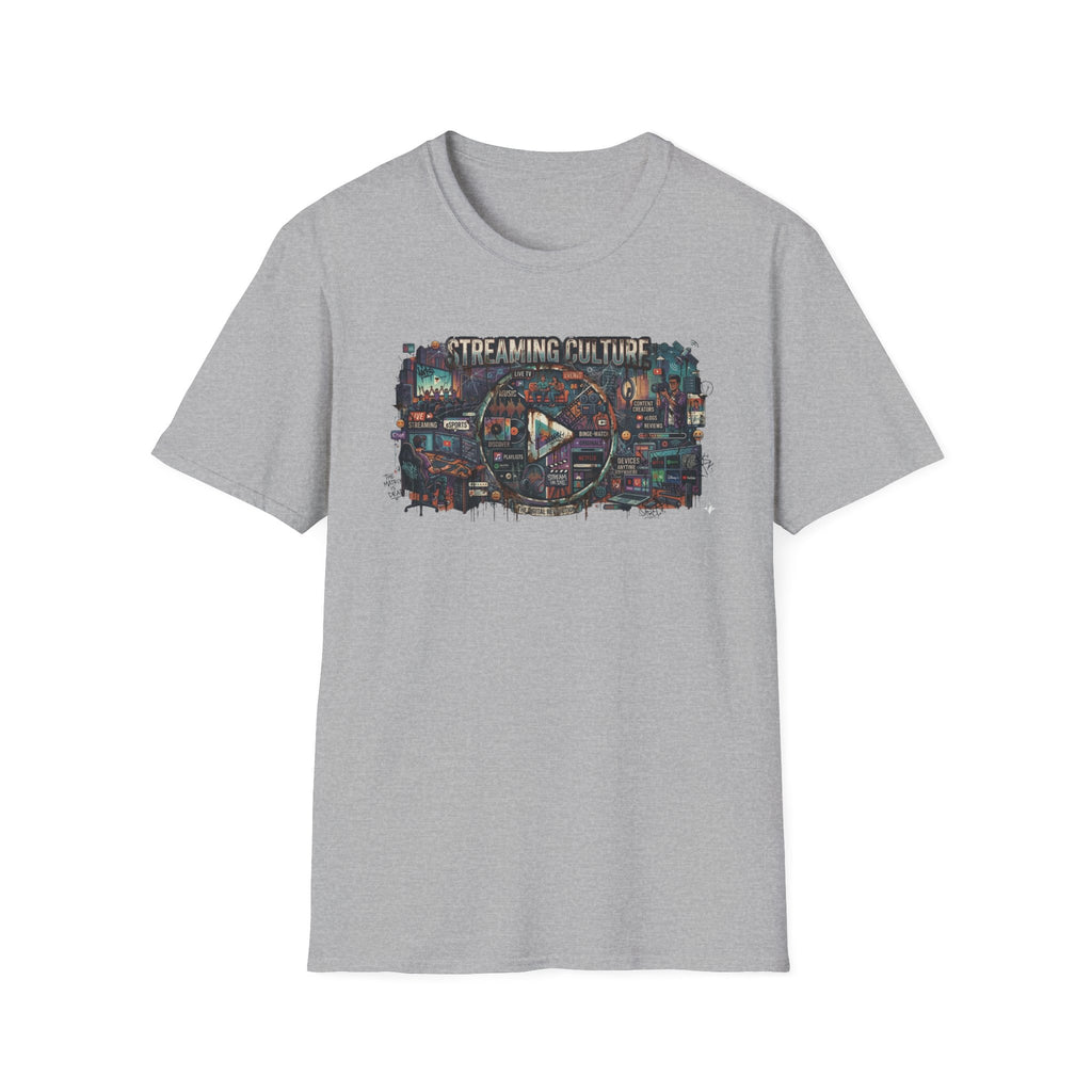 Streaming Culture Play Button T-Shirt
