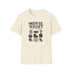 Movie Night Is My Therapy  T-Shirt