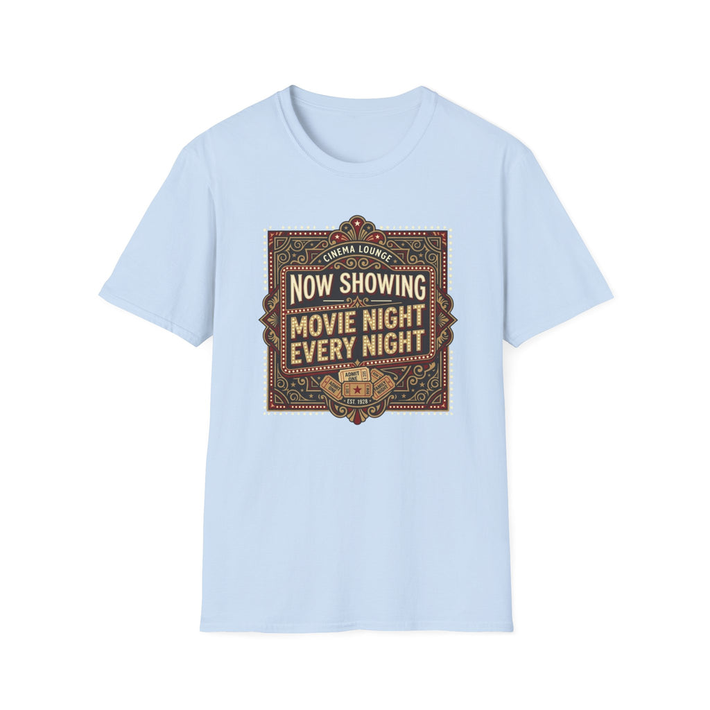 Now Showing Movie Night T‑Shirt