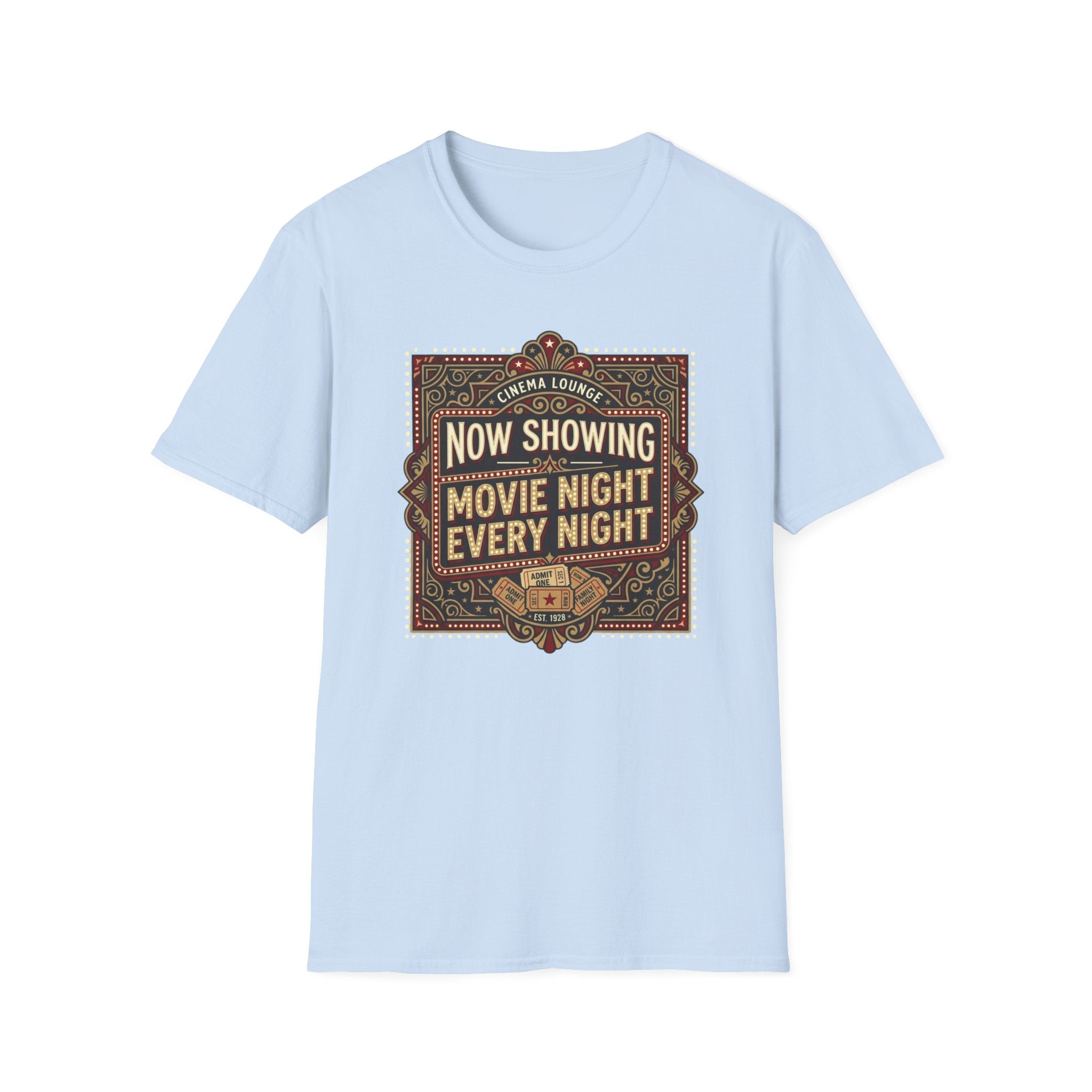 Now Showing Movie Night T‑Shirt