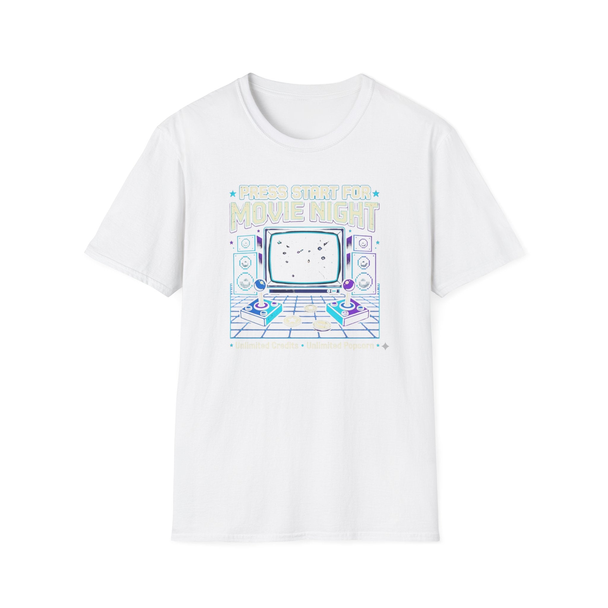 Press Start for Movie Night T-Shirt