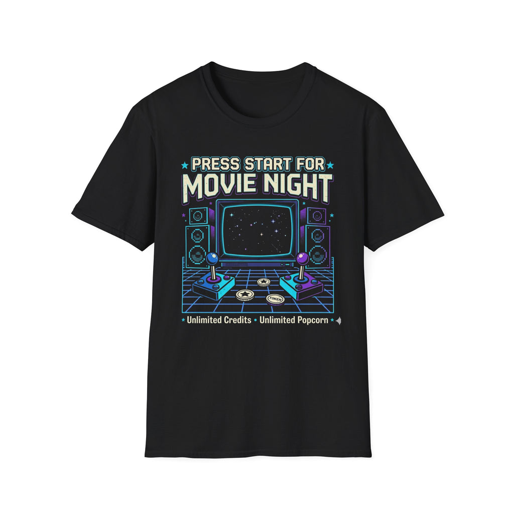 Press Start for Movie Night T-Shirt