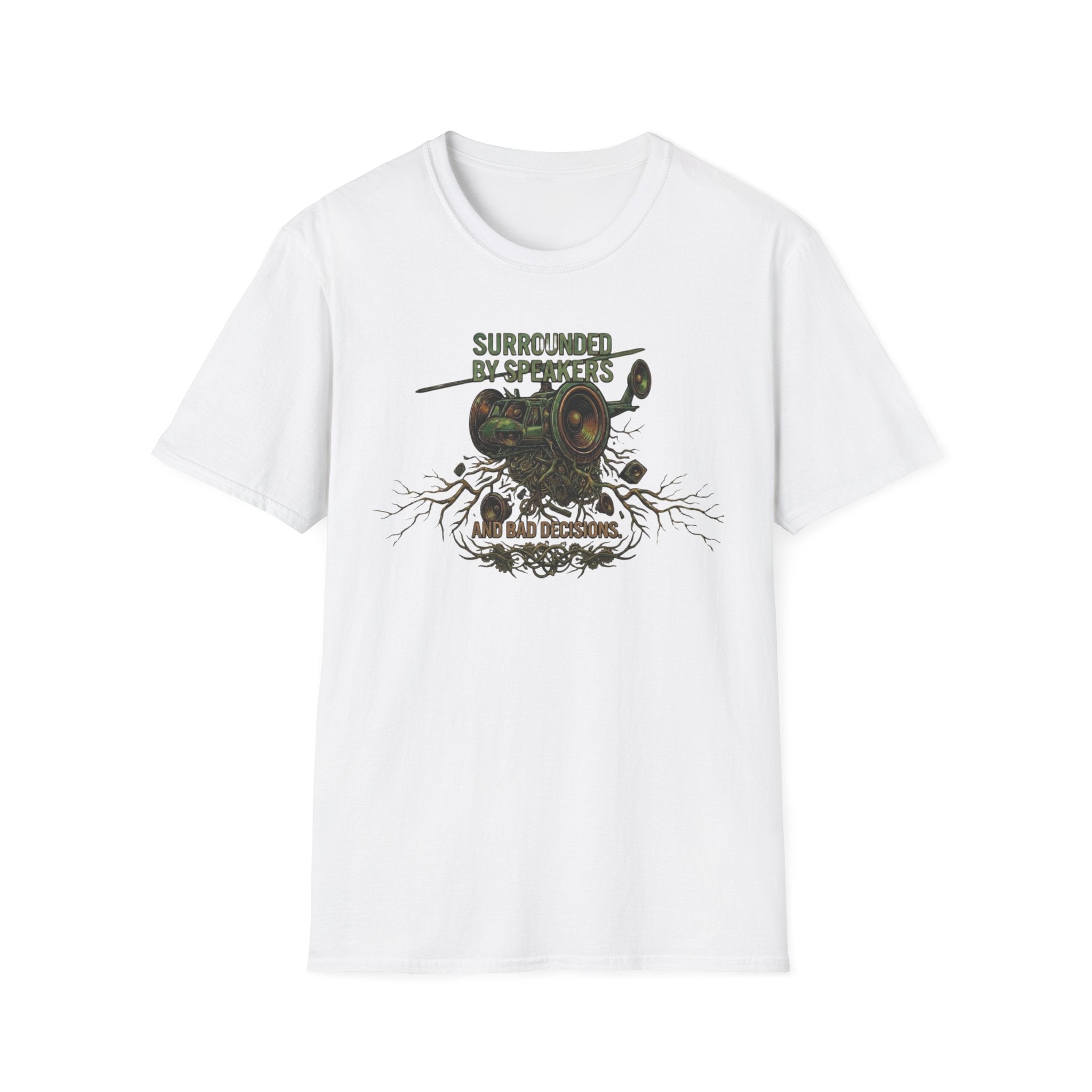 Surrounded by Speakers and Bad Decisions T-Shirt