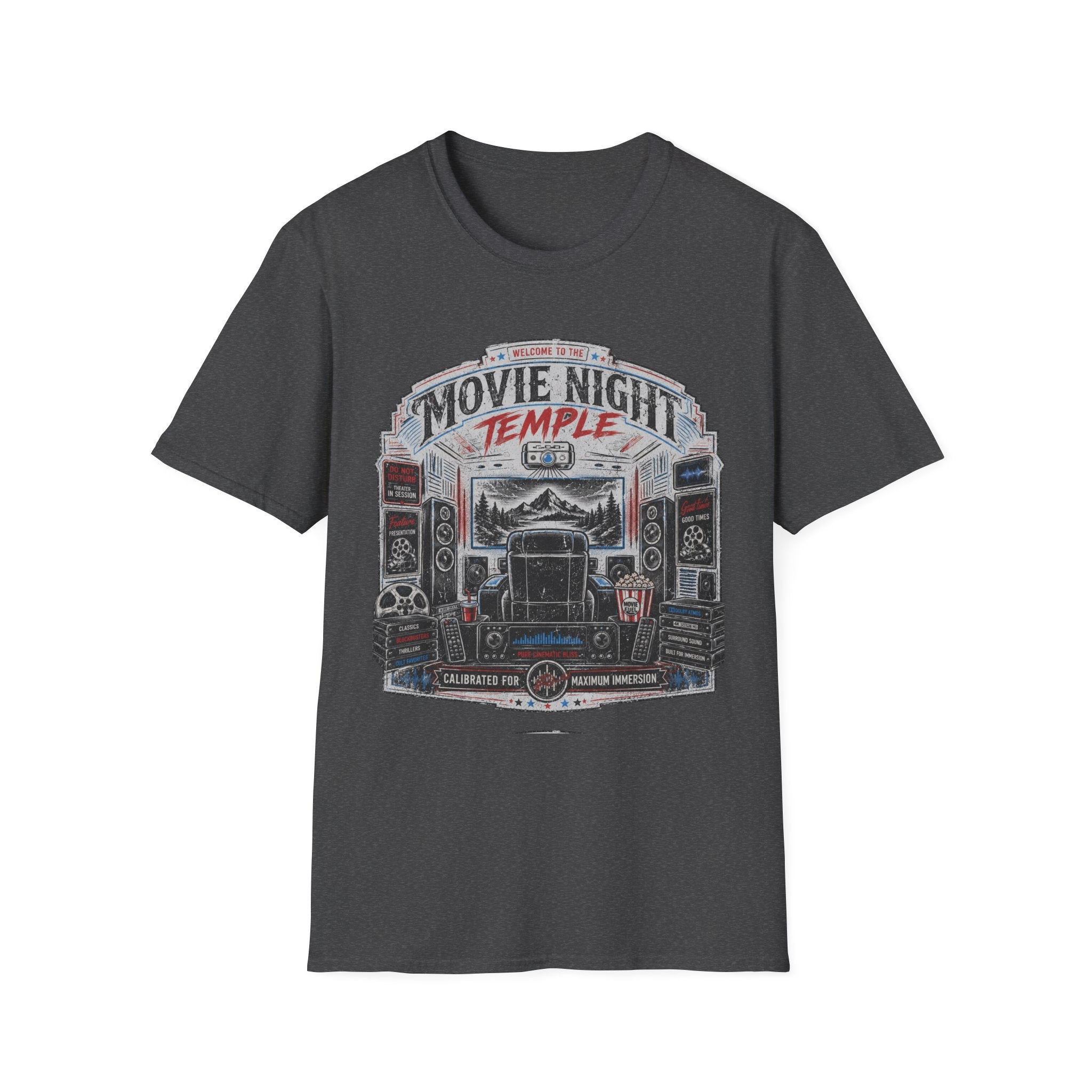 Movie Night Temple T‑Shirt