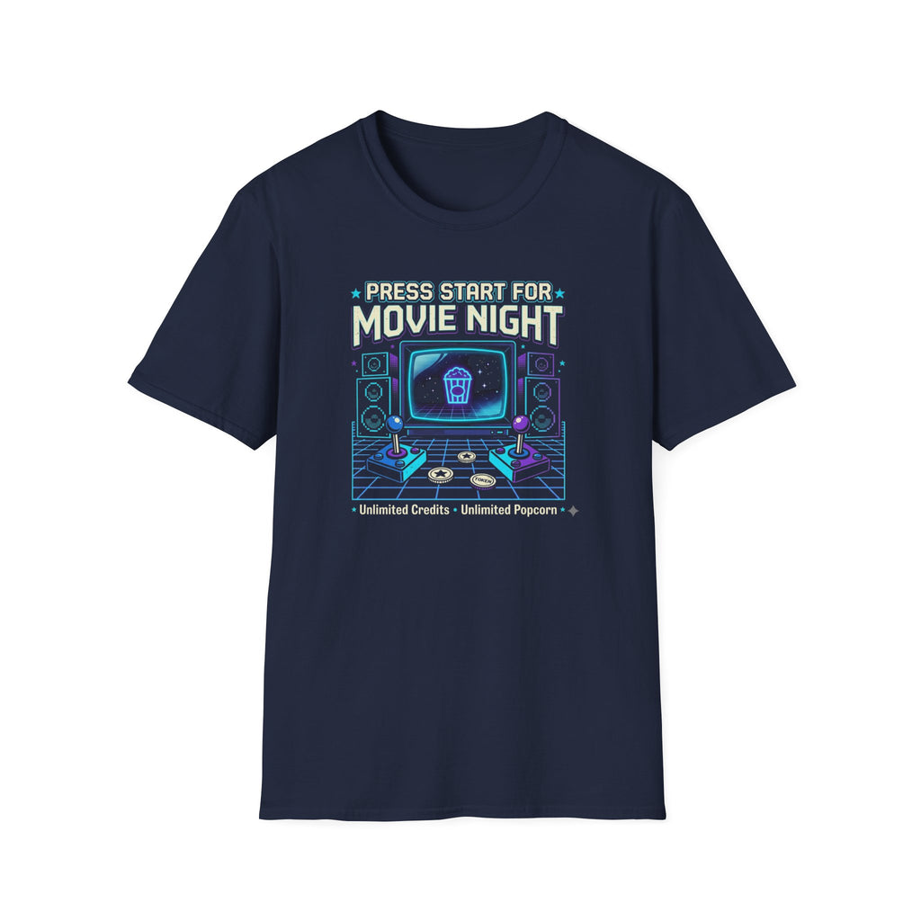 Press Start for Movie Night T-Shirt