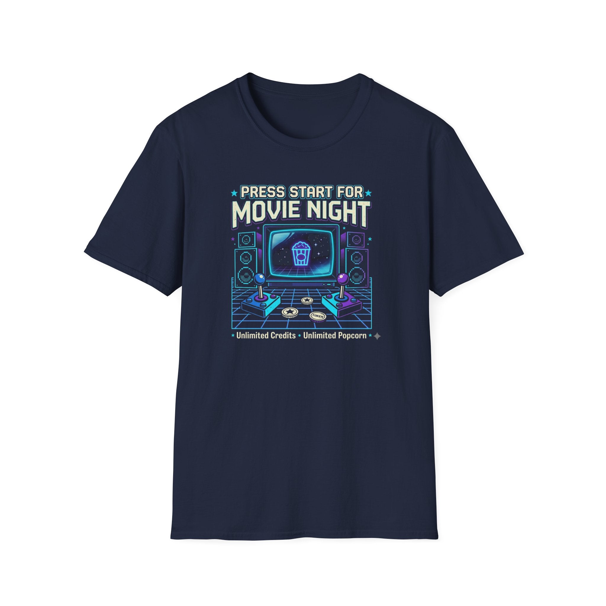 Press Start for Movie Night T-Shirt
