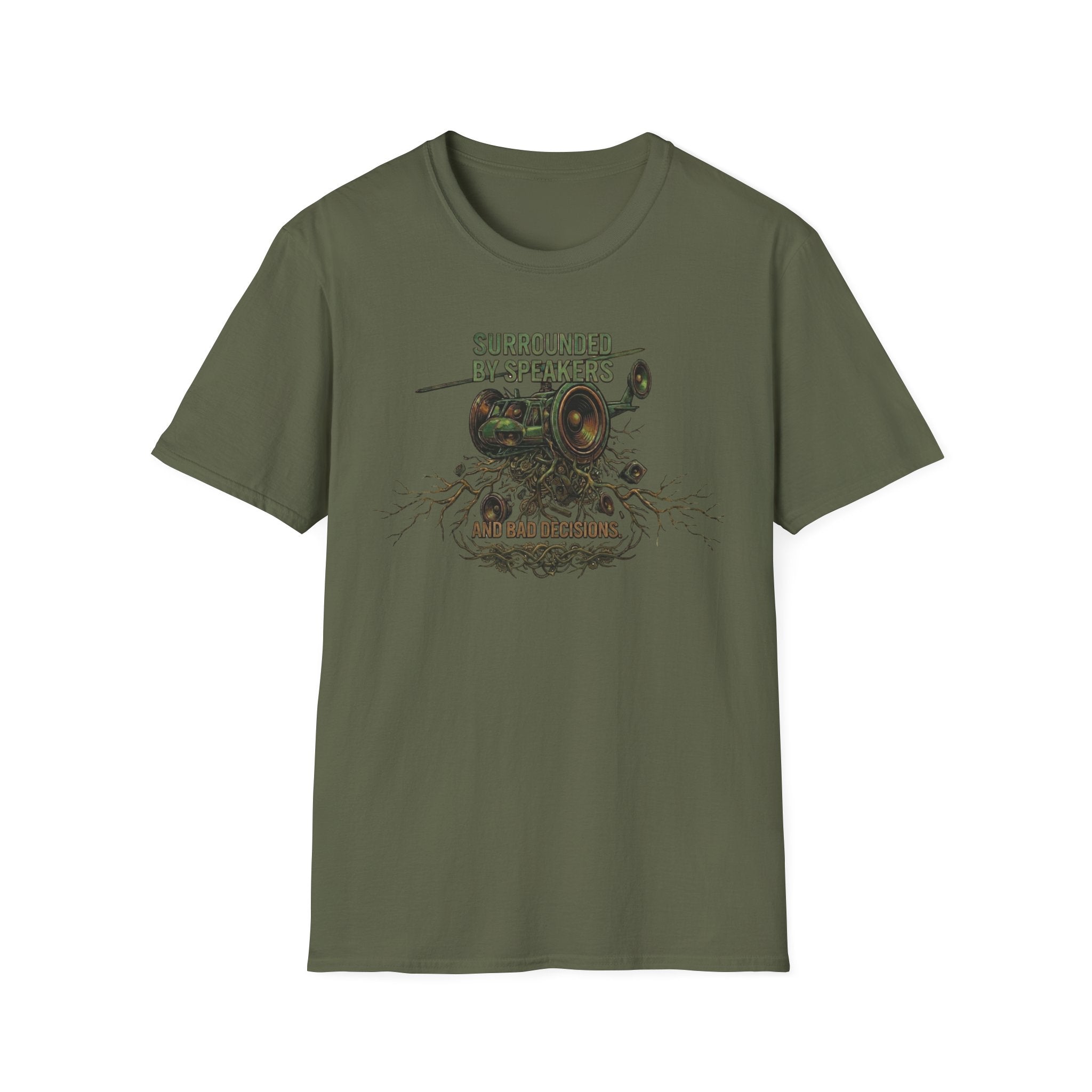 Surrounded by Speakers and Bad Decisions T-Shirt