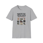 Movie Night Is My Therapy  T-Shirt