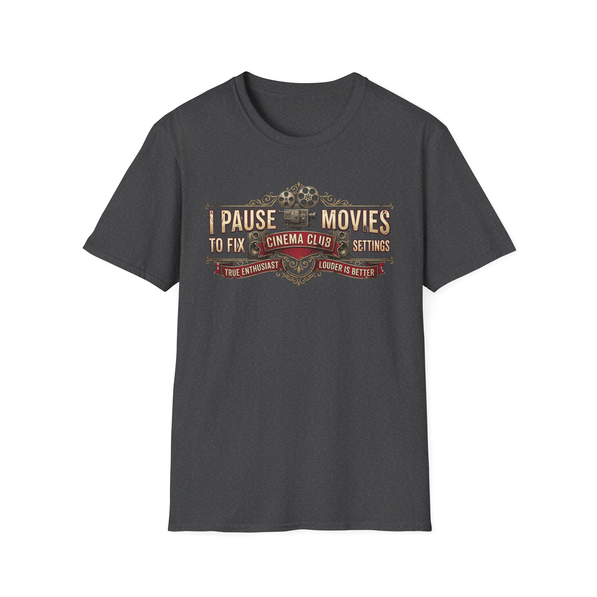 Pause Movies to Fix Settings T-Shirt