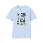 Movie Night Is My Therapy  T-Shirt